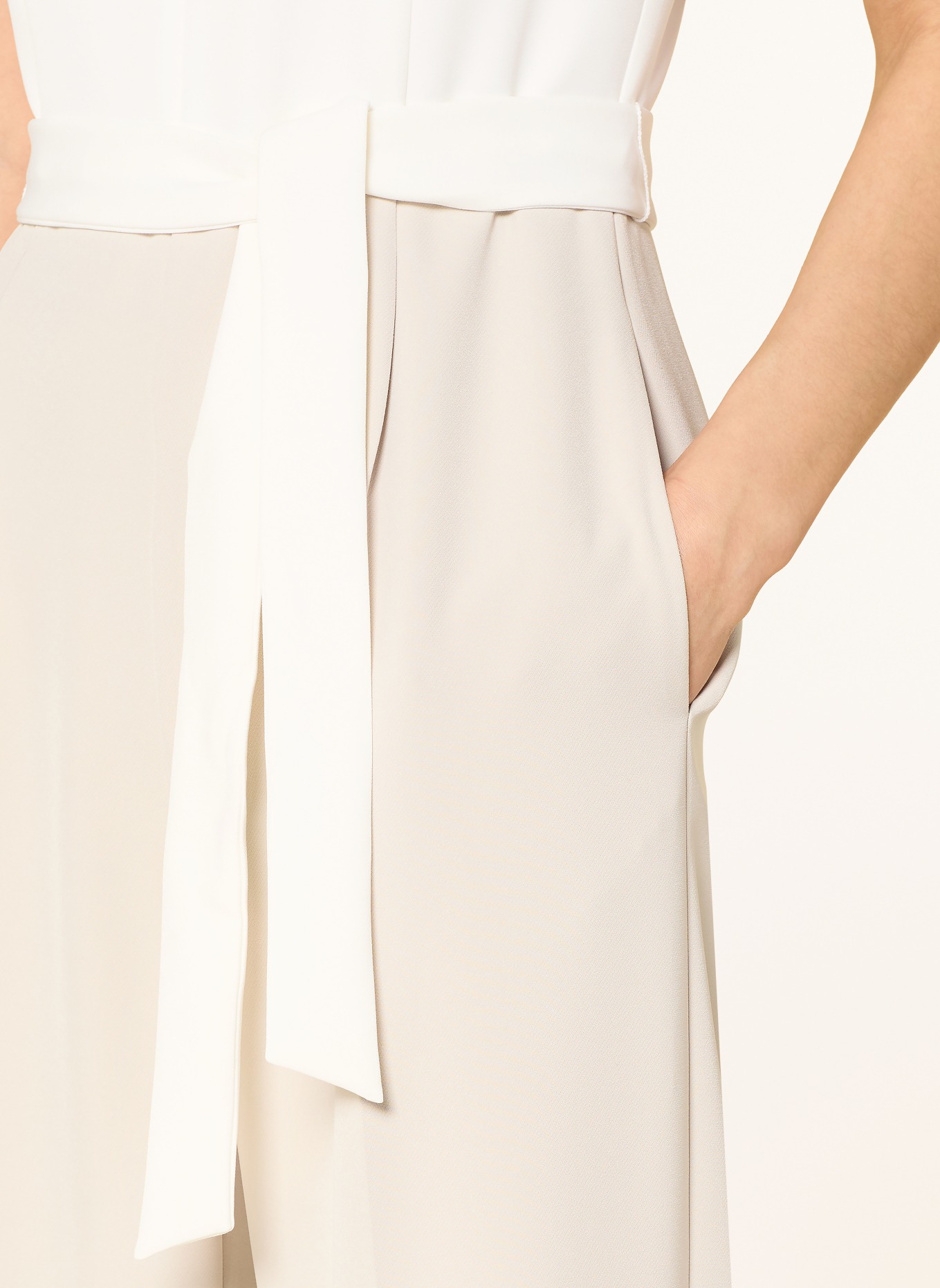 s.Oliver BLACK LABEL combinaison: CRÈME / MARRON CLAIR