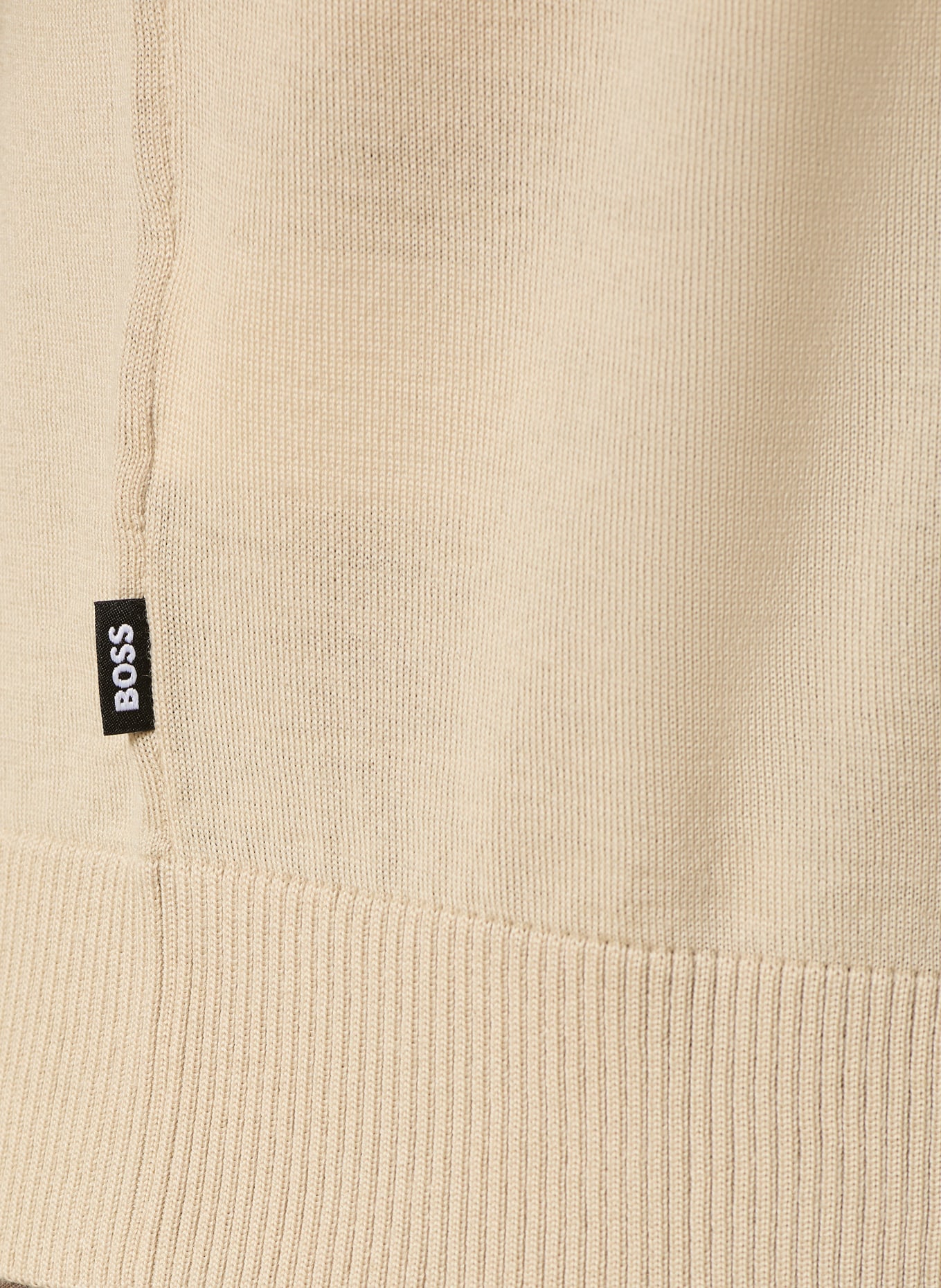 BOSS Sweter z dzianiny UMAURO: BEŻOWY