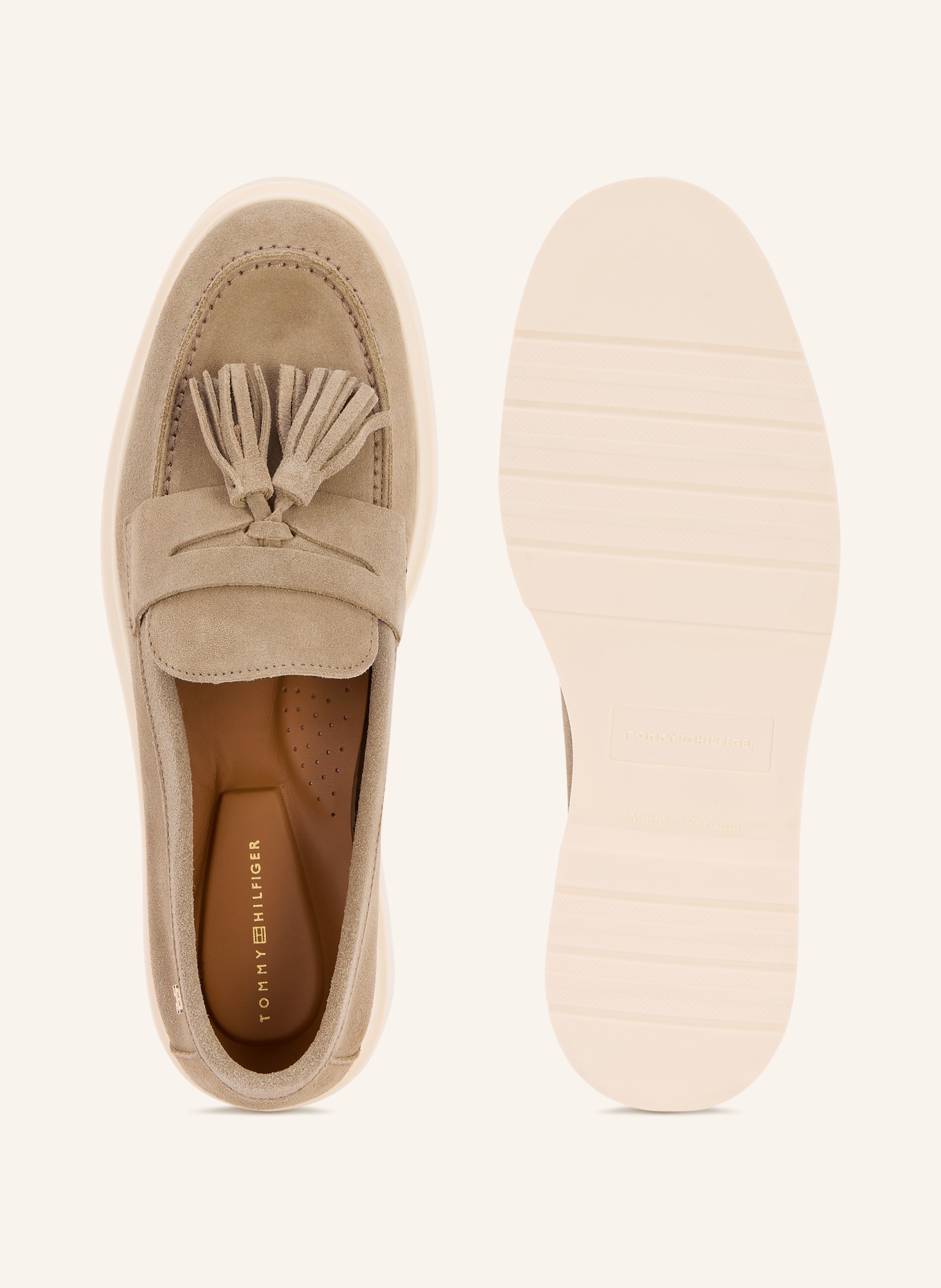 TOMMY HILFIGER Penny-Loafer: BEIGE