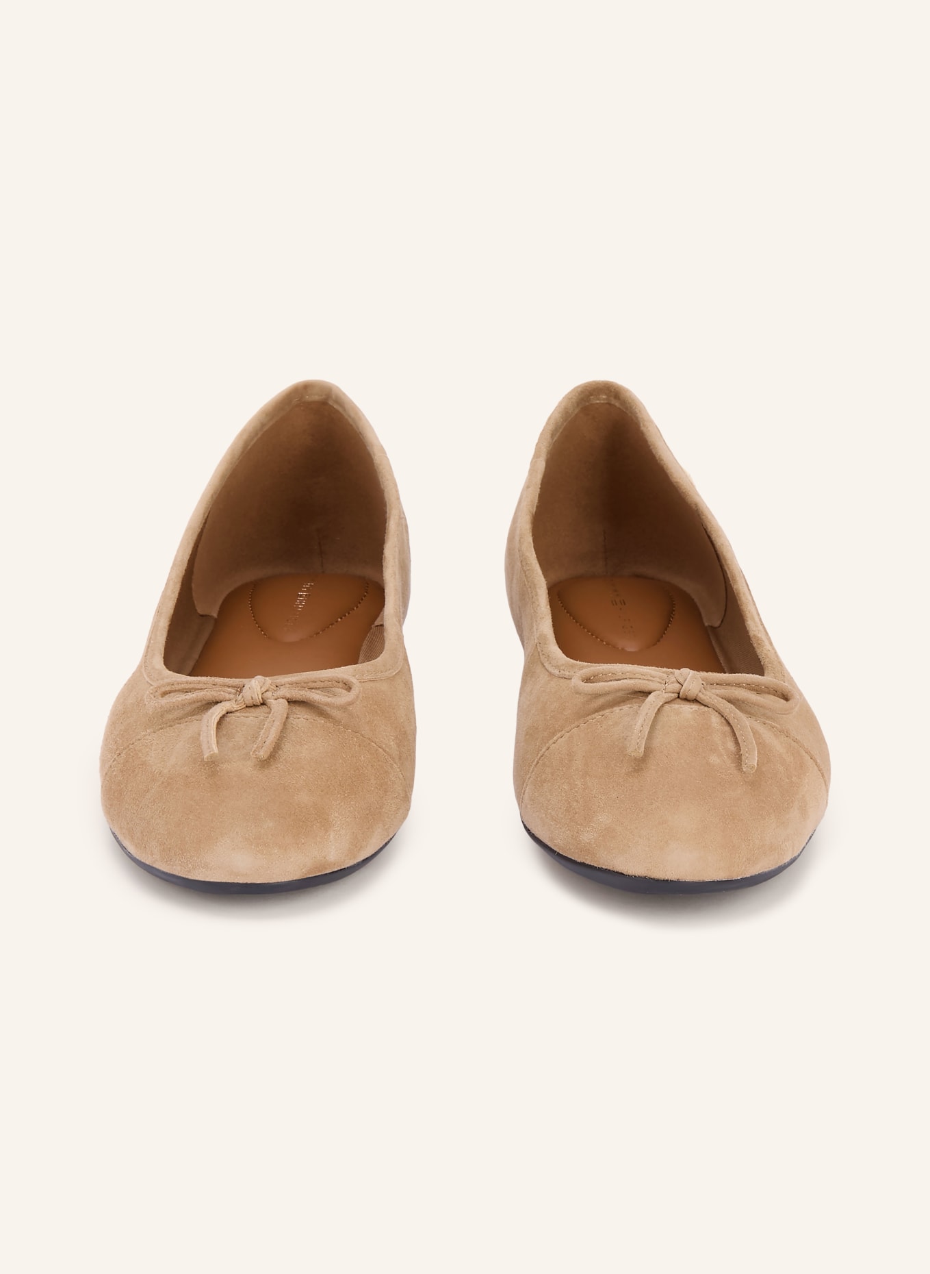 TOMMY HILFIGER Ballerinas: BEIGE