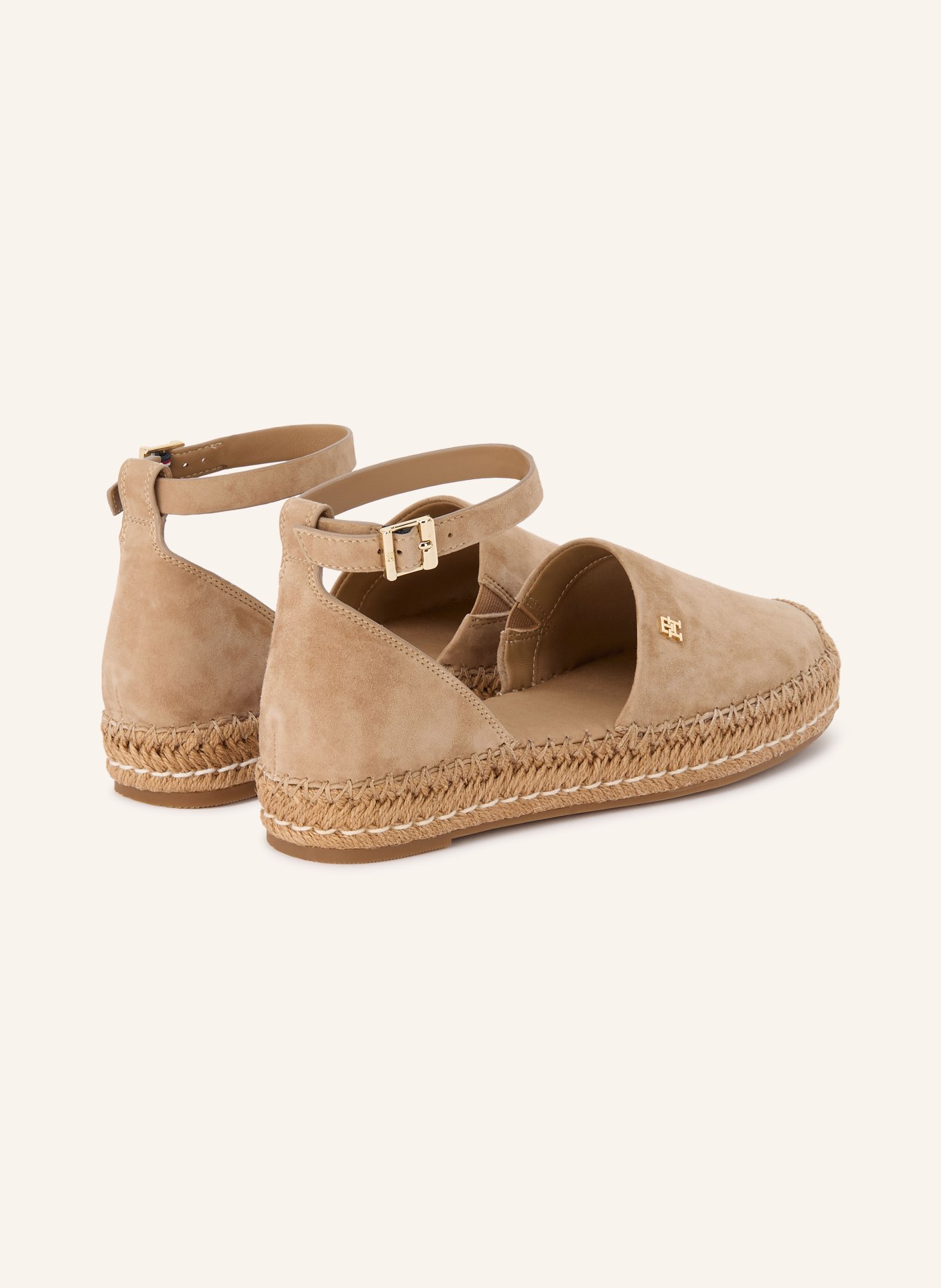 TOMMY HILFIGER Espadrilles: CAMEL
