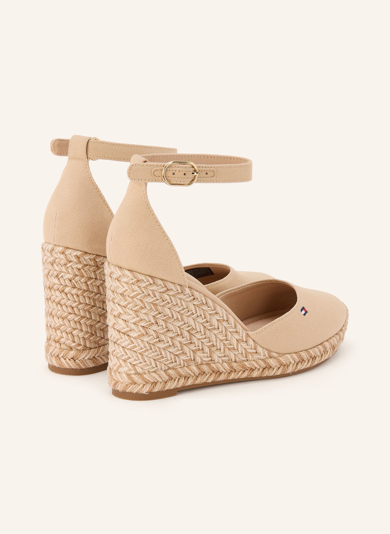 TOMMY HILFIGER Wedges: CAMEL
