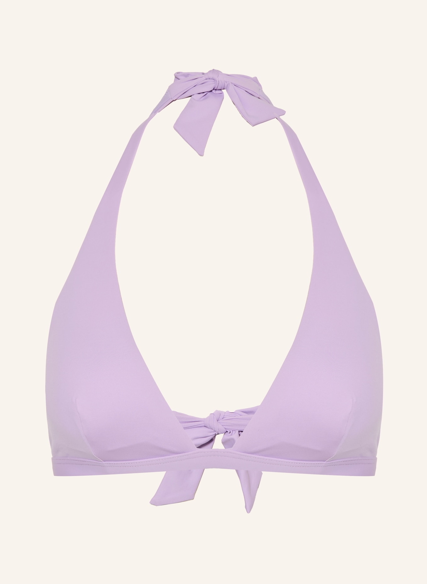VILEBREQUIN Haut de bikini à dos nu SOLID FLECHE: LILAS CLAIR