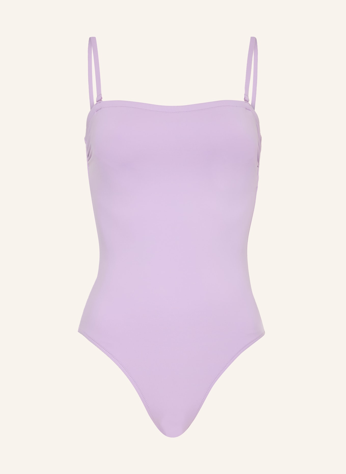 VILEBREQUIN Maillot de bain bandeau SOLID FACETTE: LILAS CLAIR