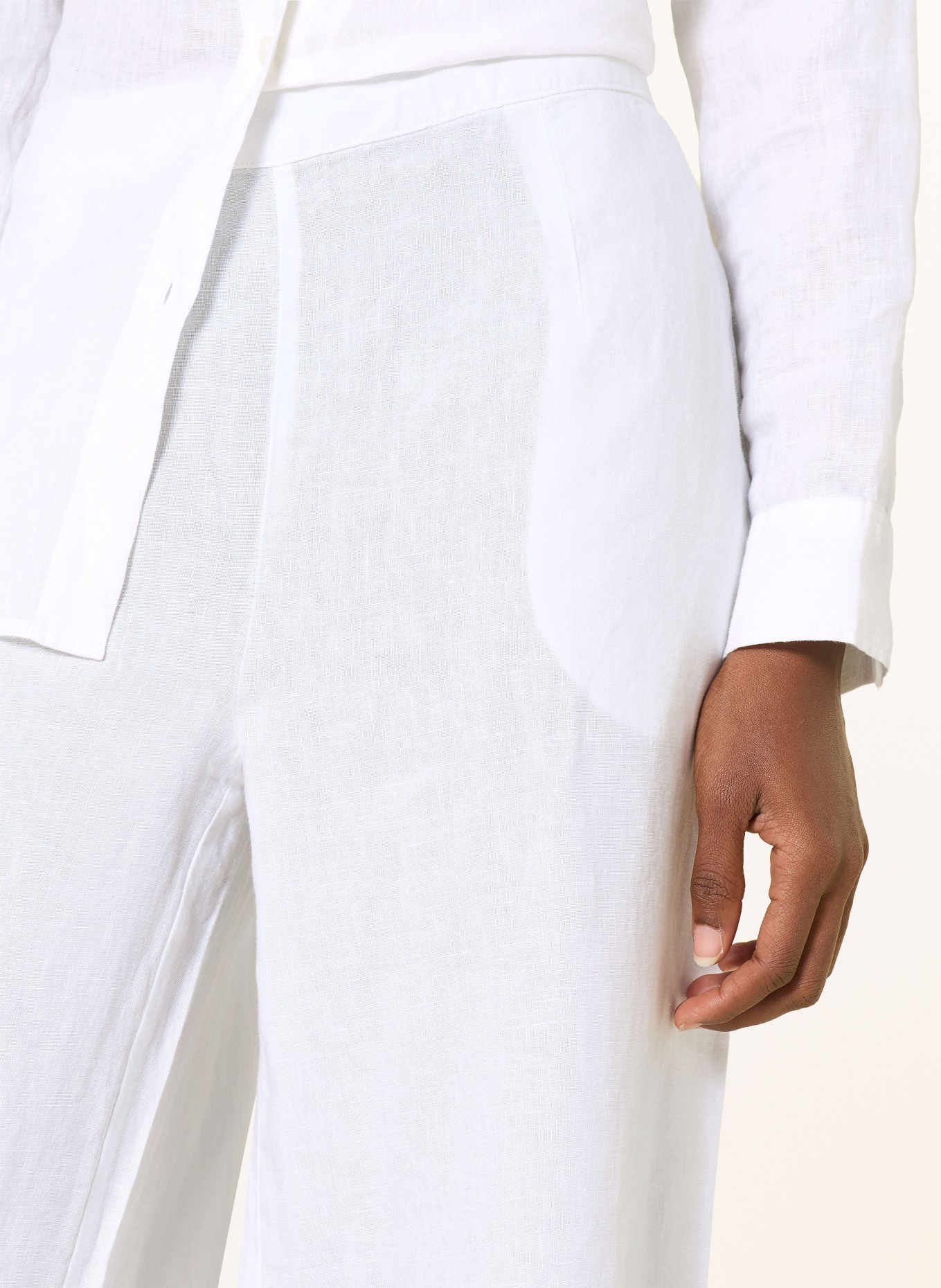 VILEBREQUIN Linen Pants LIN: WHITE