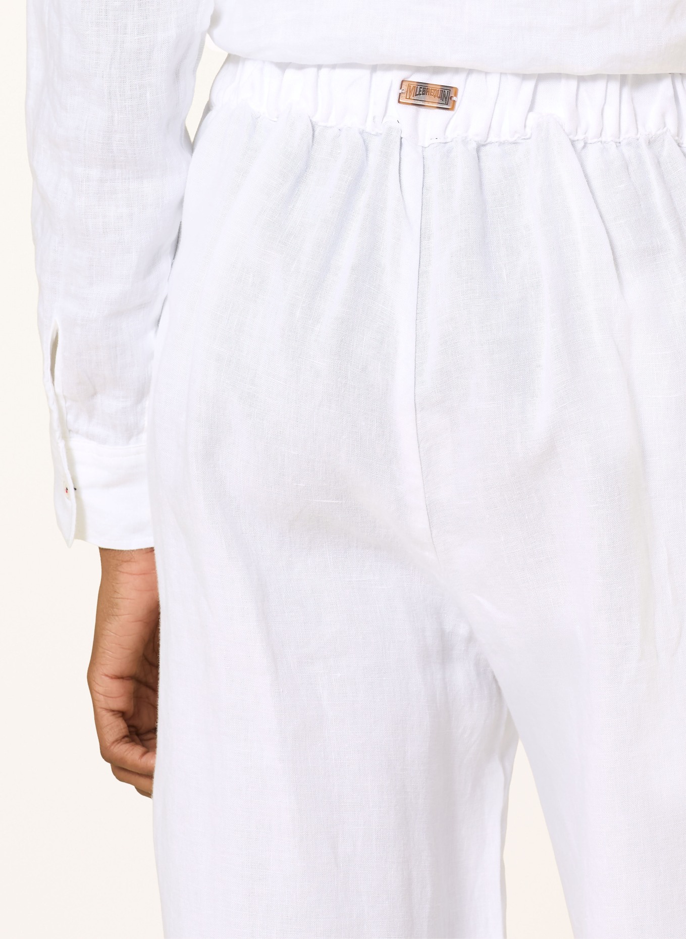 VILEBREQUIN Linen Pants LIN: WHITE