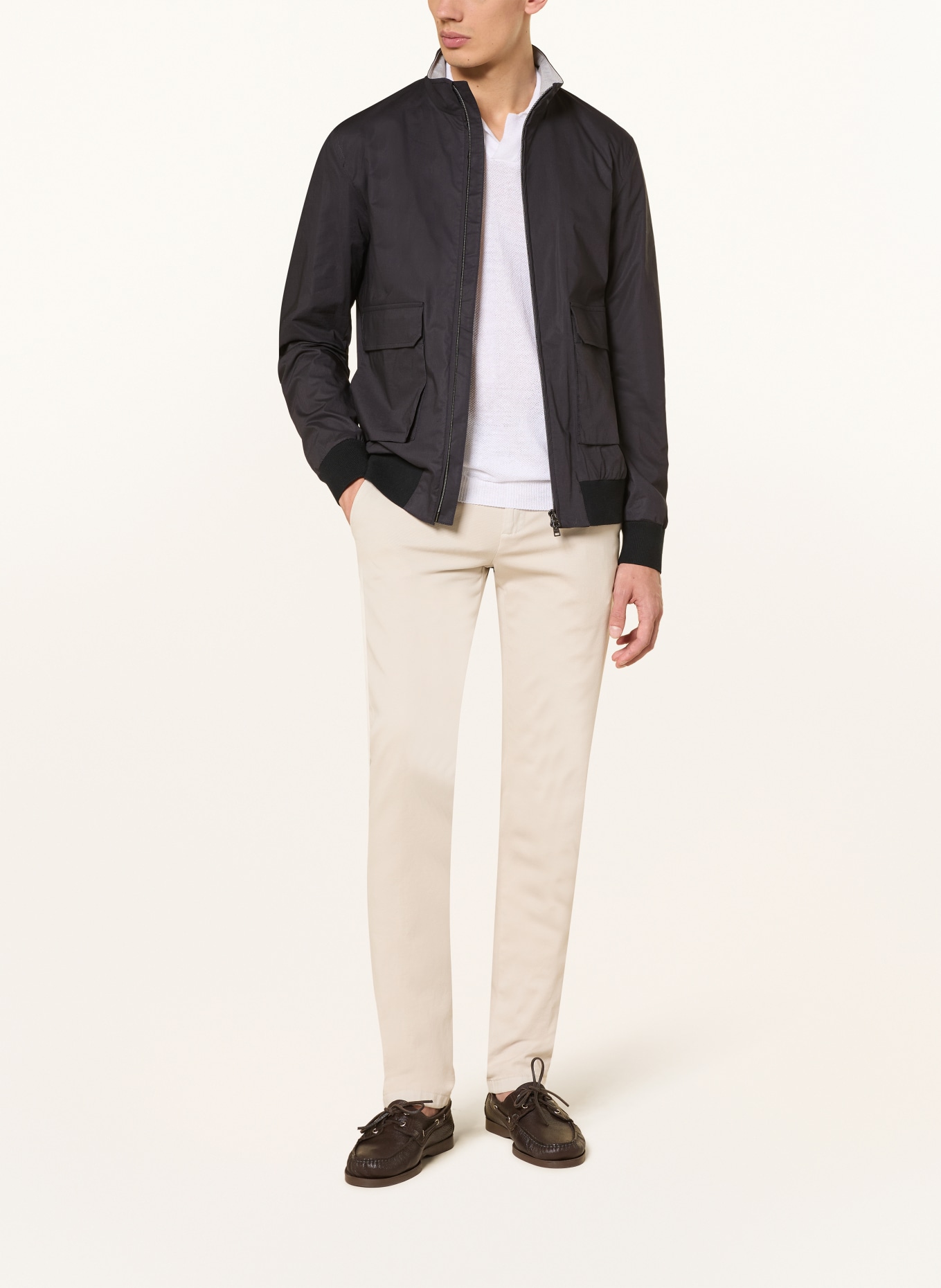 HERNO Blouson: DUNKELBLAU