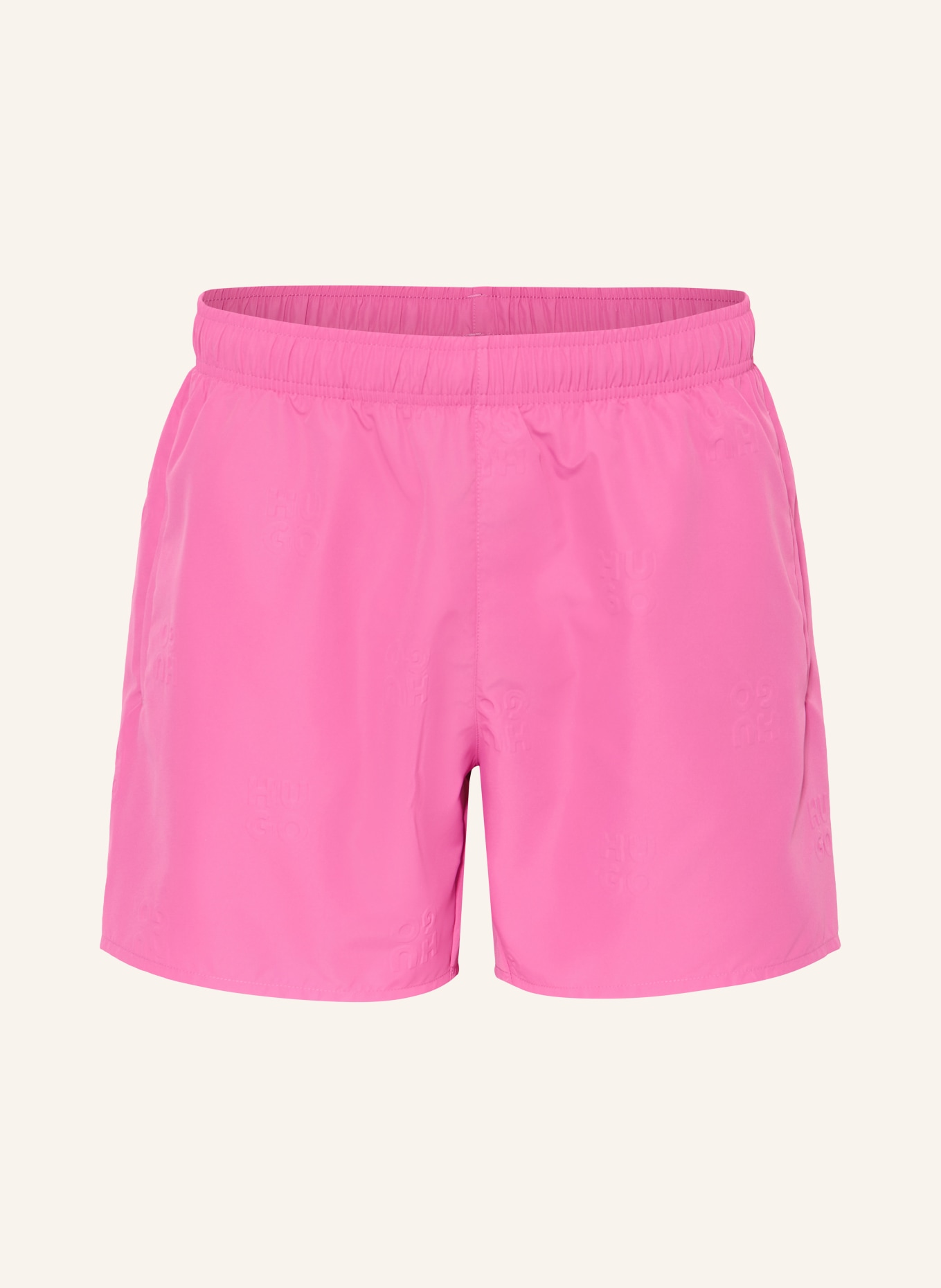 HUGO Badeshorts TONAL LOGO: PINK