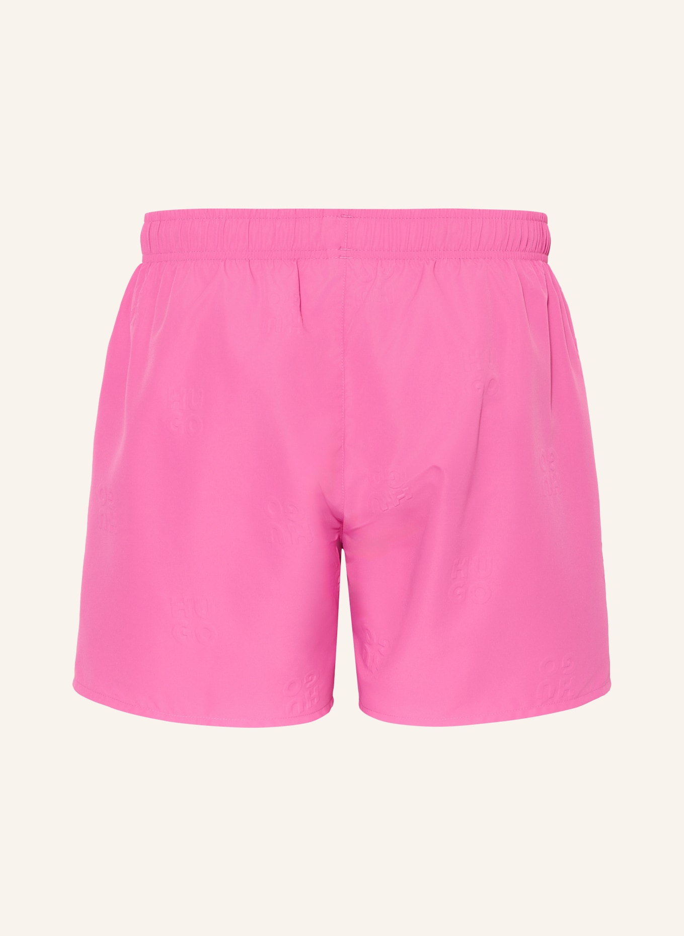HUGO Badeshorts TONAL LOGO: PINK