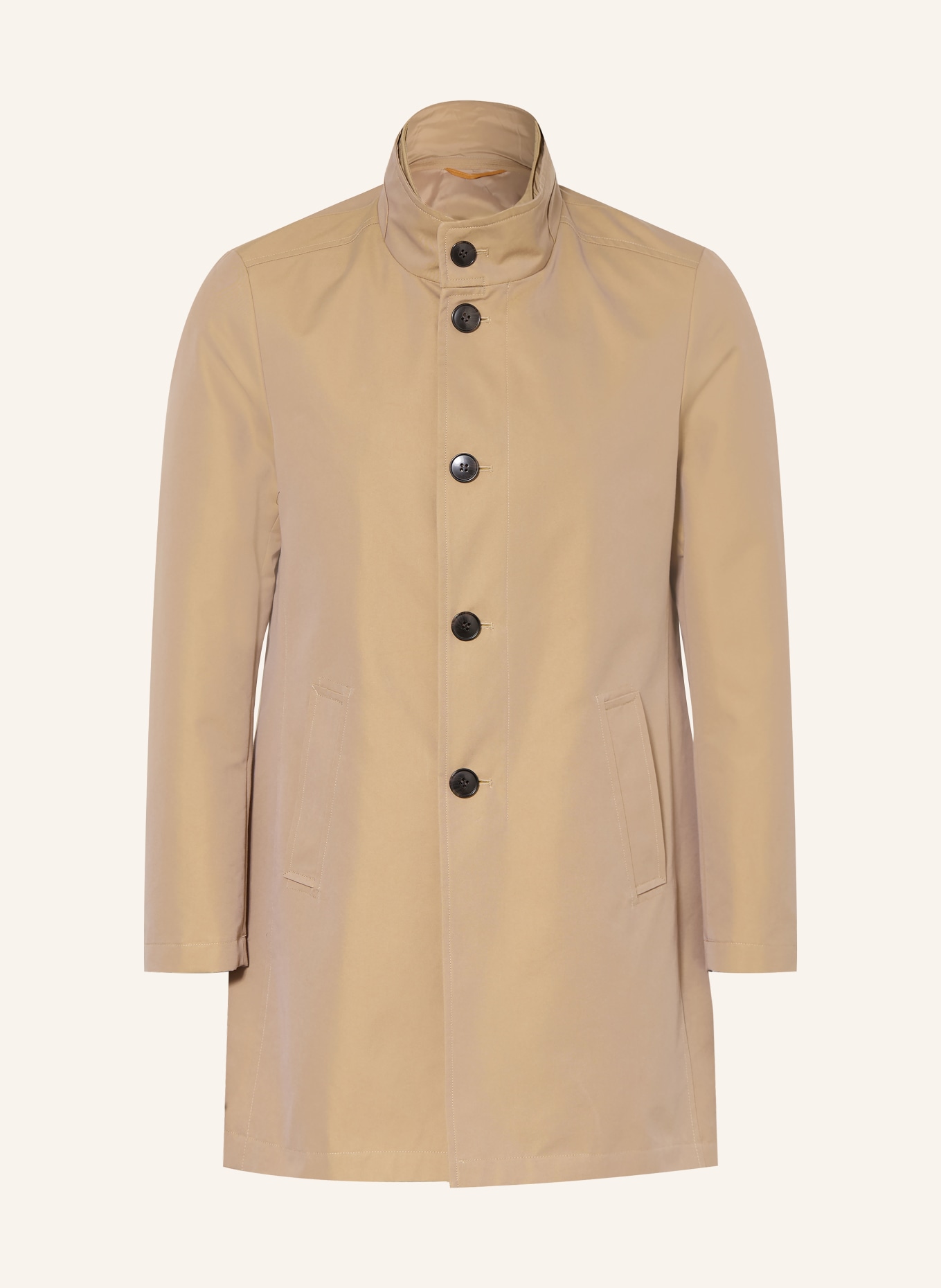 STROKESMAN'S Manteau FOREMAN avec cache amovible: BEIGE
