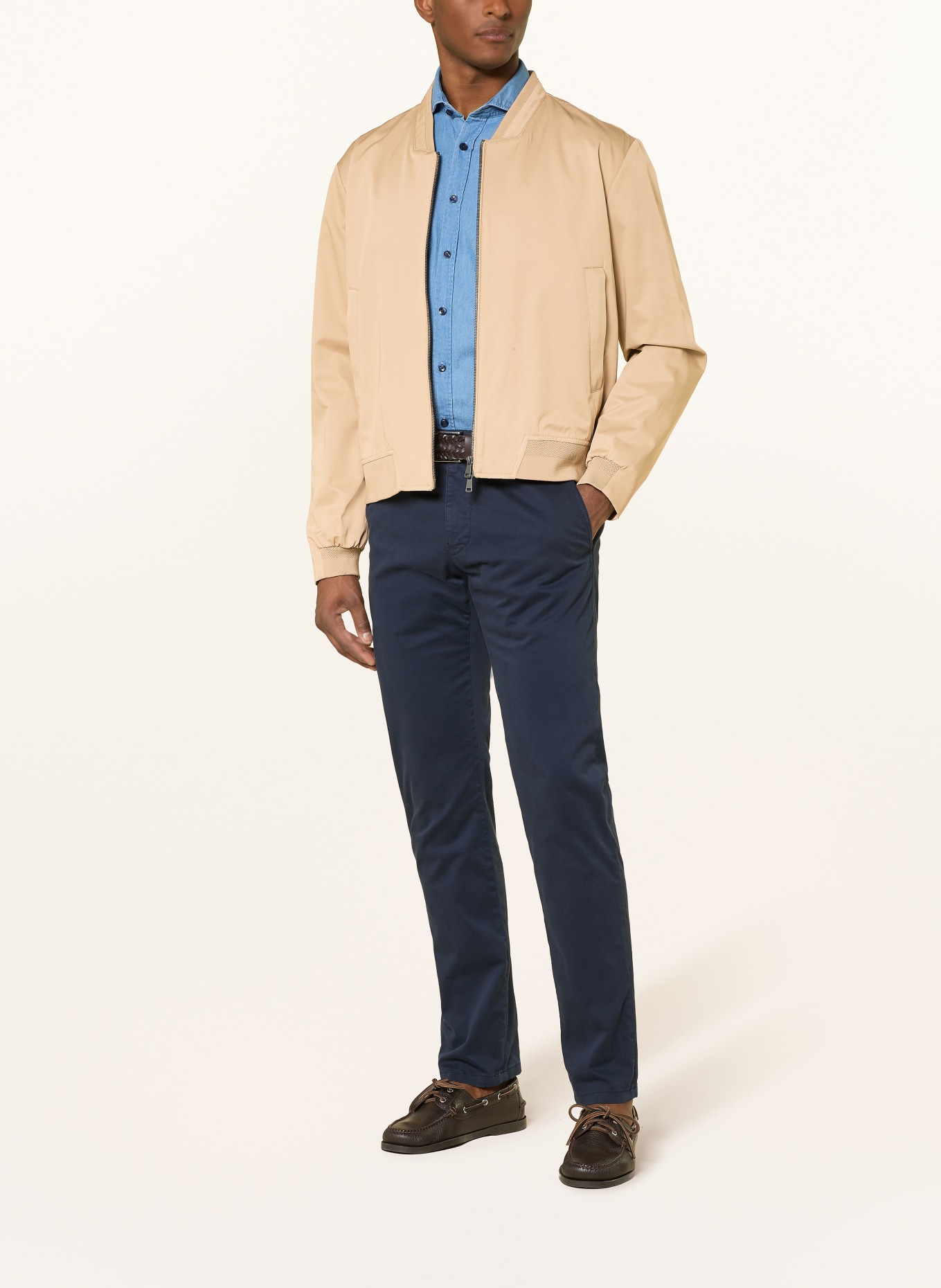 STROKESMAN'S Blouson: BEIGE