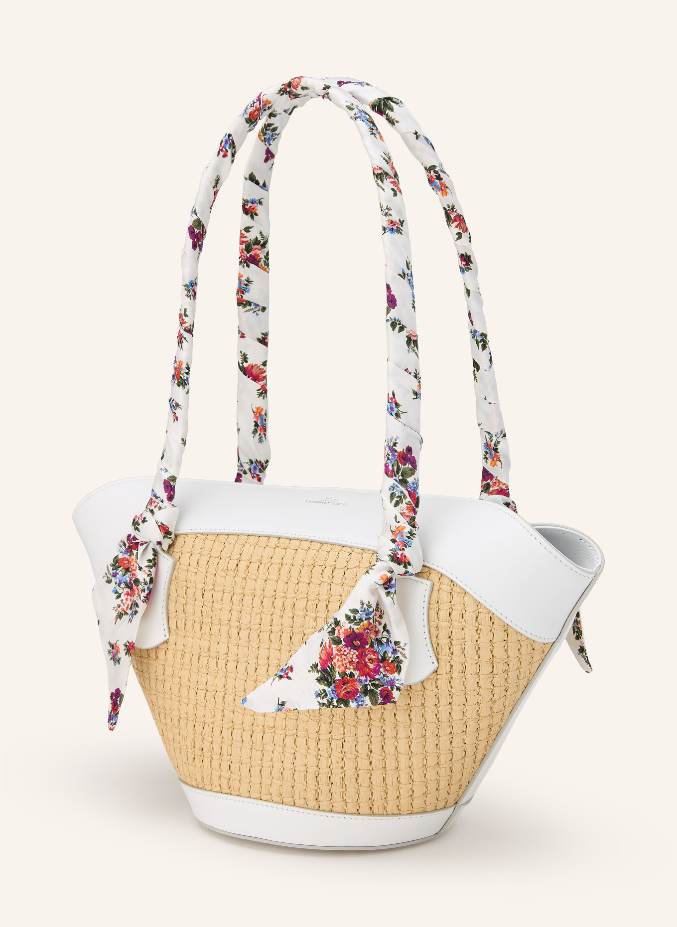 DOLCE & GABBANA Sac cabas CAPRI: CHAMEAU / OR / CRÈME