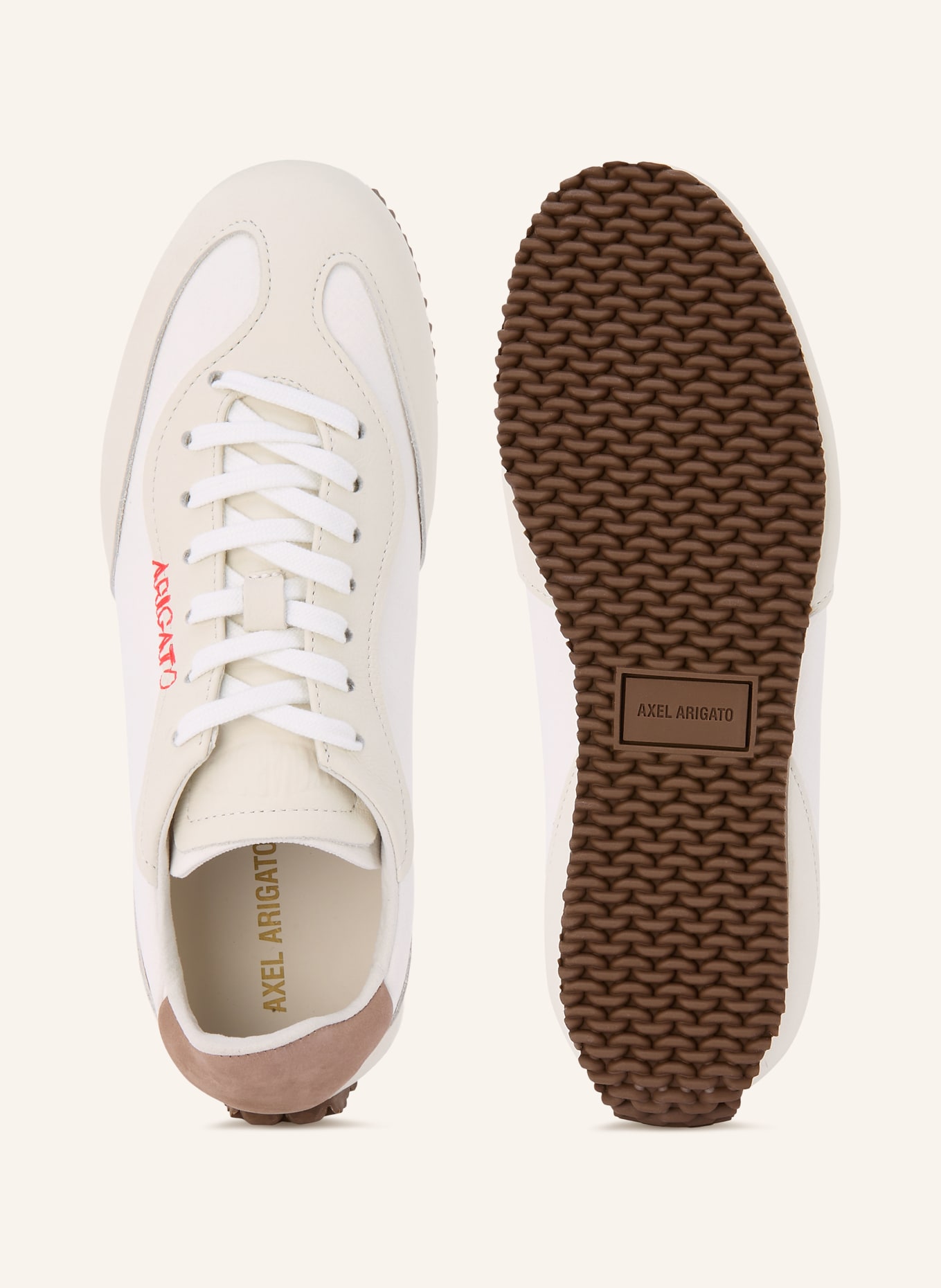 AXEL ARIGATO Sneaker DAZE RUNNER: WIT / BEIGE