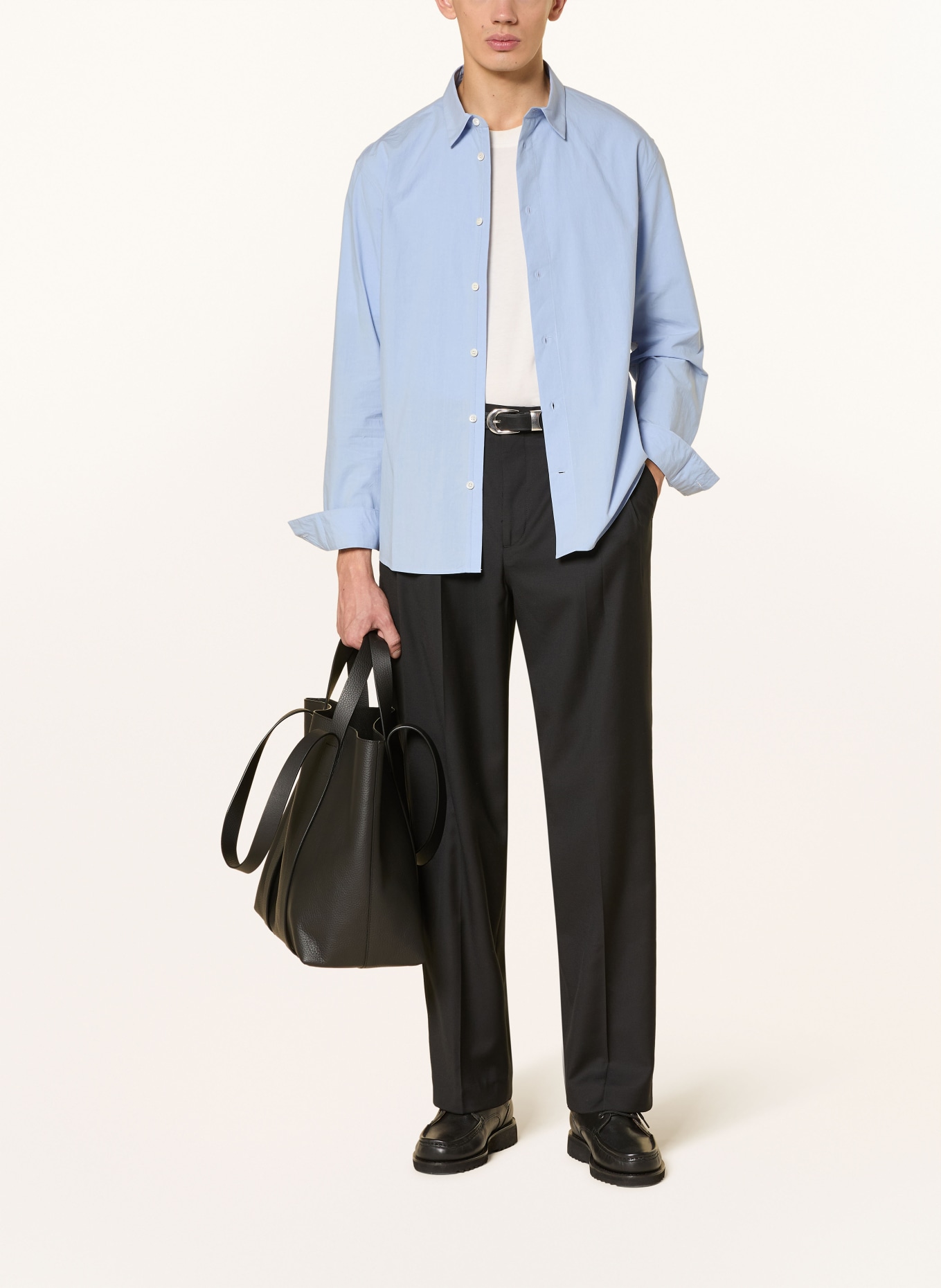 COS Hemd Relaxed Fit: HELLBLAU