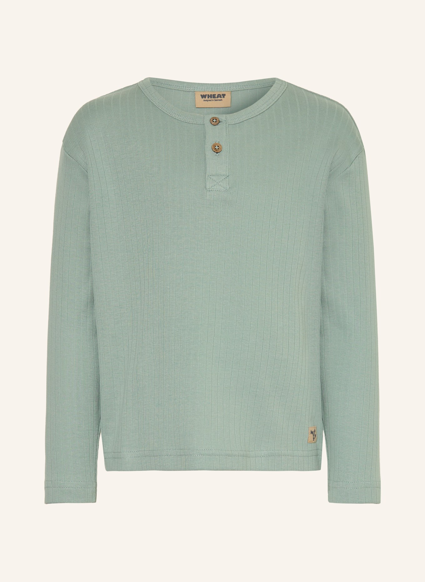 WHEAT Dlouhé rukávy: SVĚTLE ZELENÁ