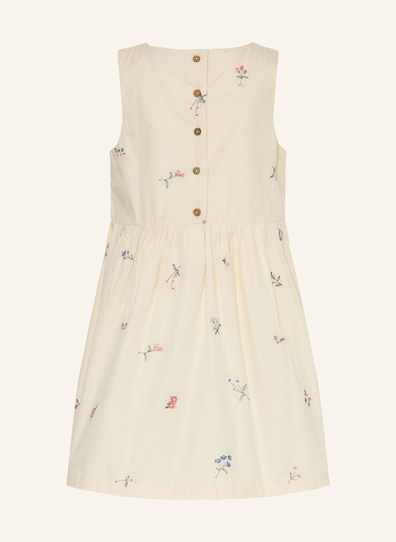 WHEAT Kleid THELMA: CREME / LILA / ORANGE