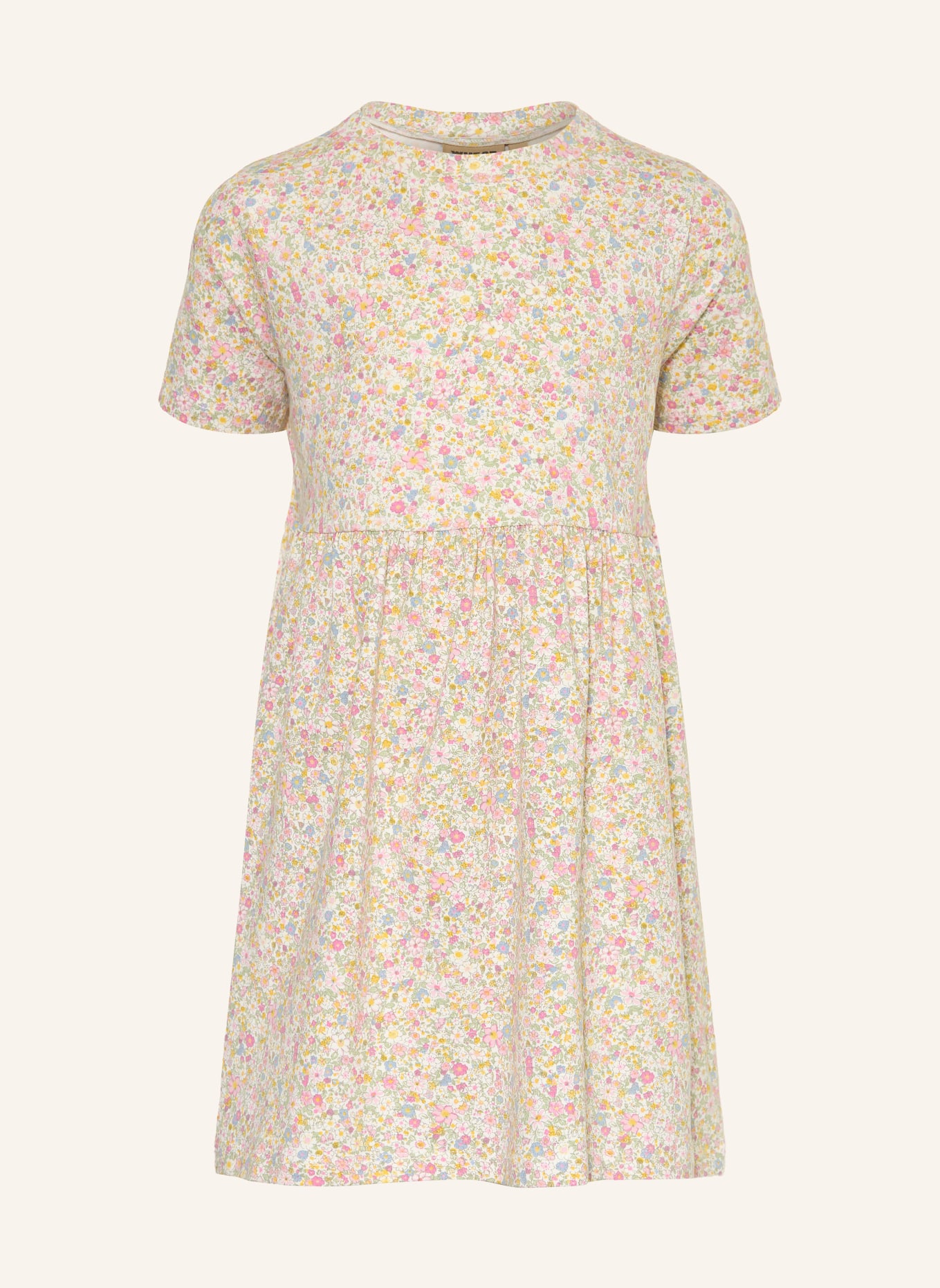 WHEAT Kleid ANNA: CREME / ROSA / HELLBLAU