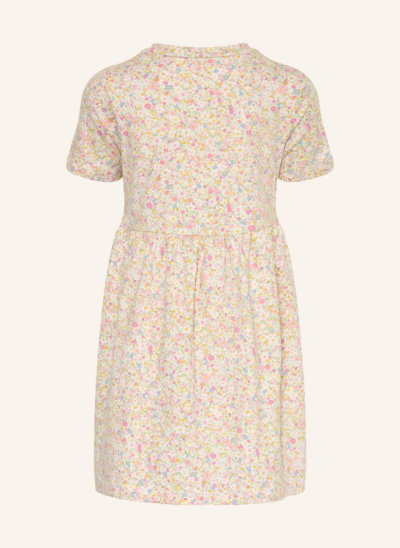WHEAT Kleid ANNA: CREME / ROSA / HELLBLAU