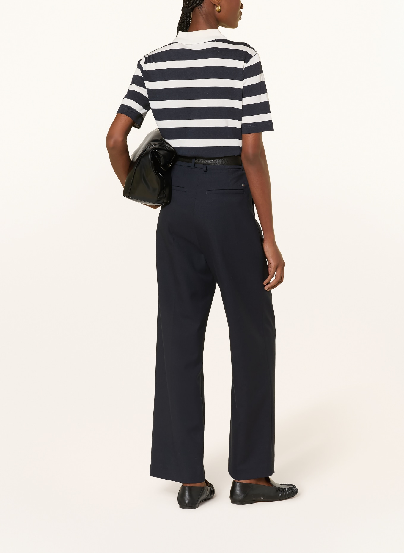 GANT Jersey-Poloshirt: DUNKELBLAU / WEISS