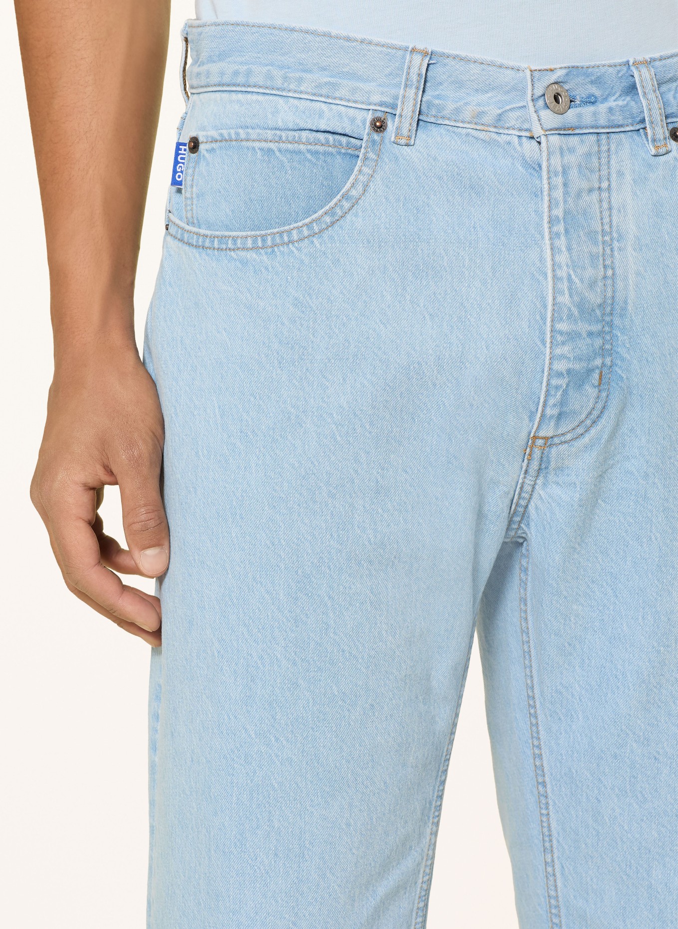 HUGO Jeans JONAH Straight Fit: 455 LIGHT/PASTEL BLUE