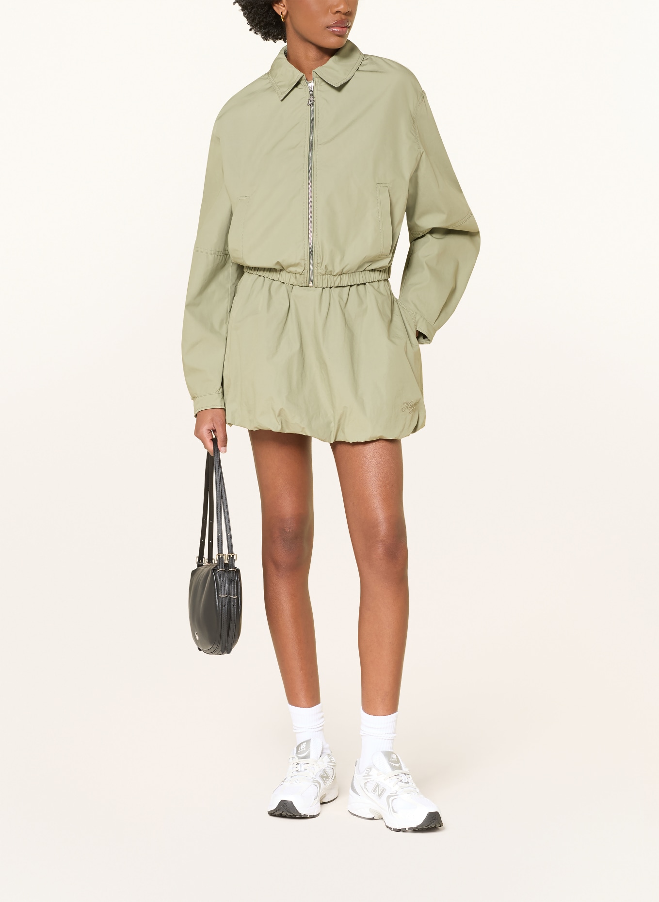 HUGO AUTENE jacket: LIGHT GREEN