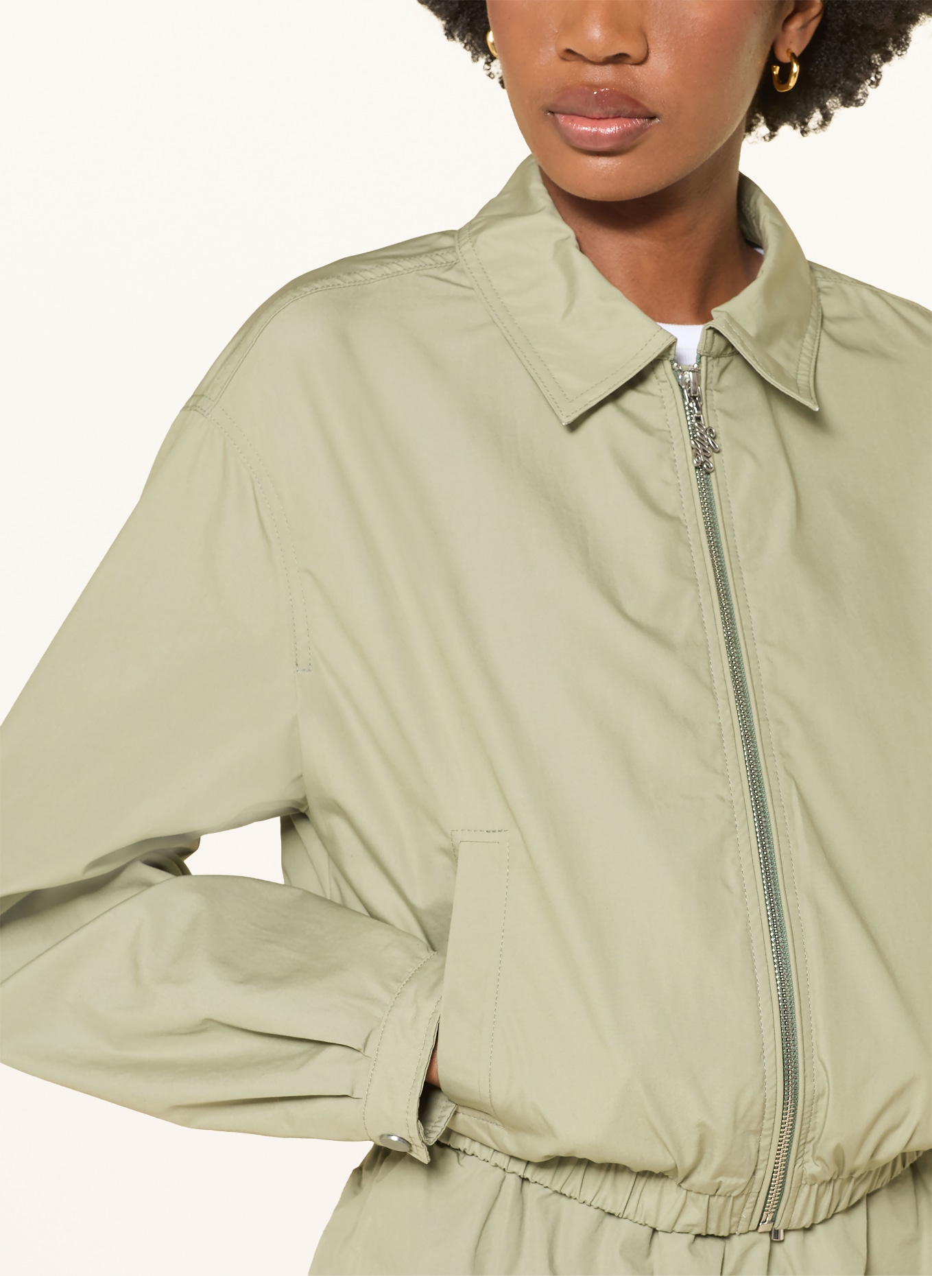 HUGO AUTENE jacket: LIGHT GREEN