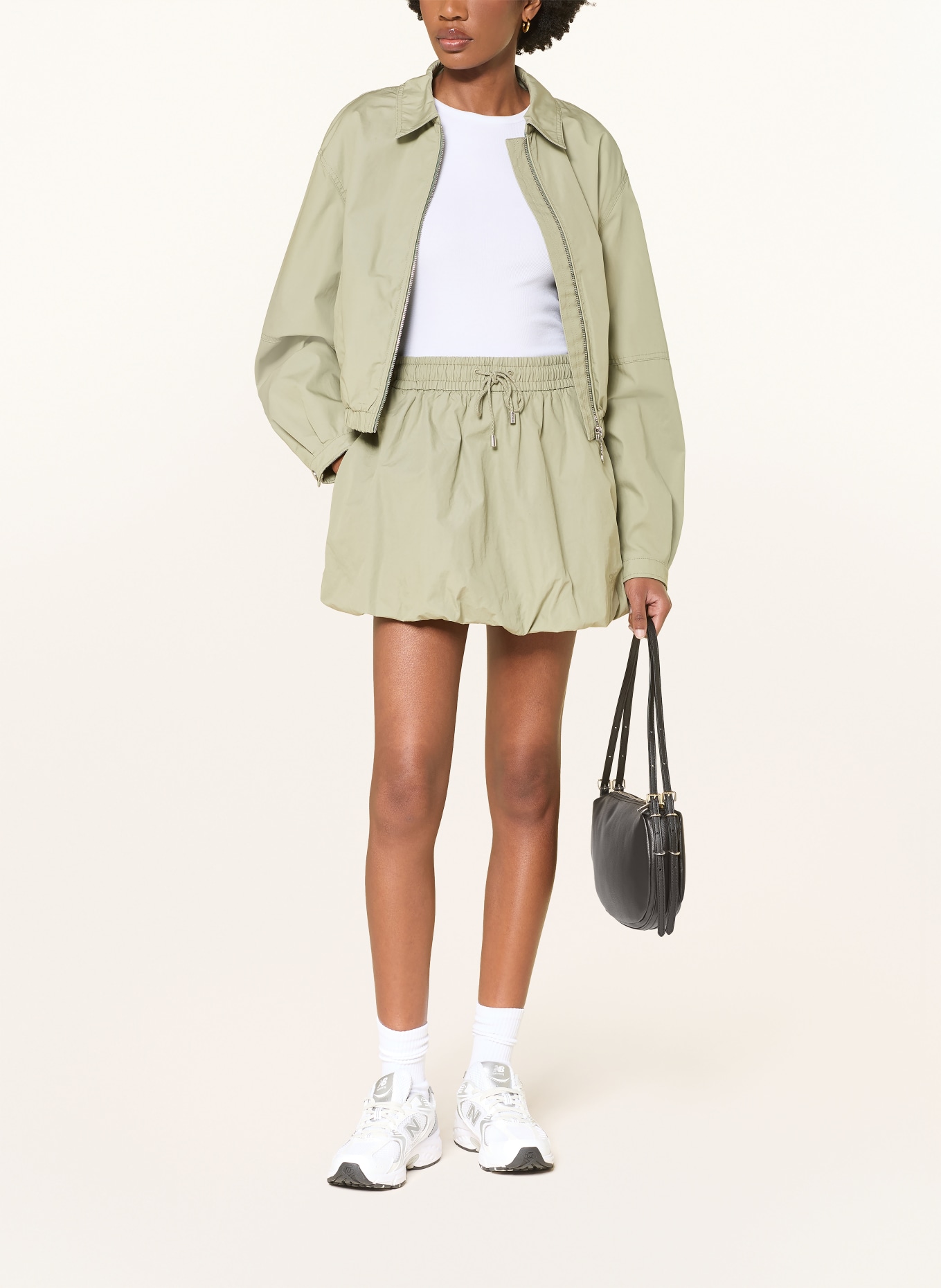 HUGO Jupe RABABA: VERT CLAIR