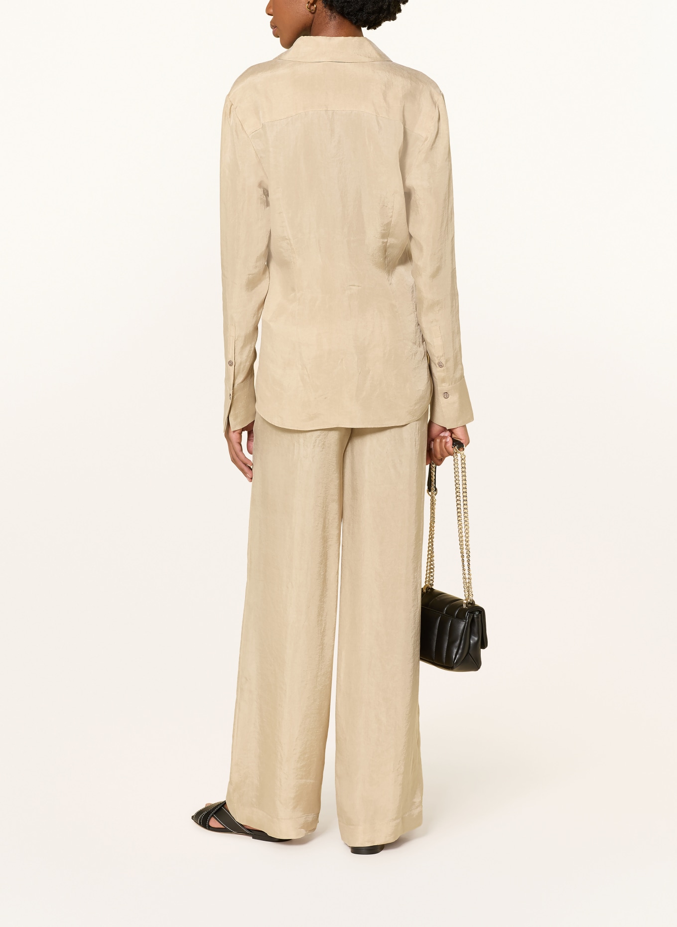 BOSS Marlenehose TAVATI: BEIGE