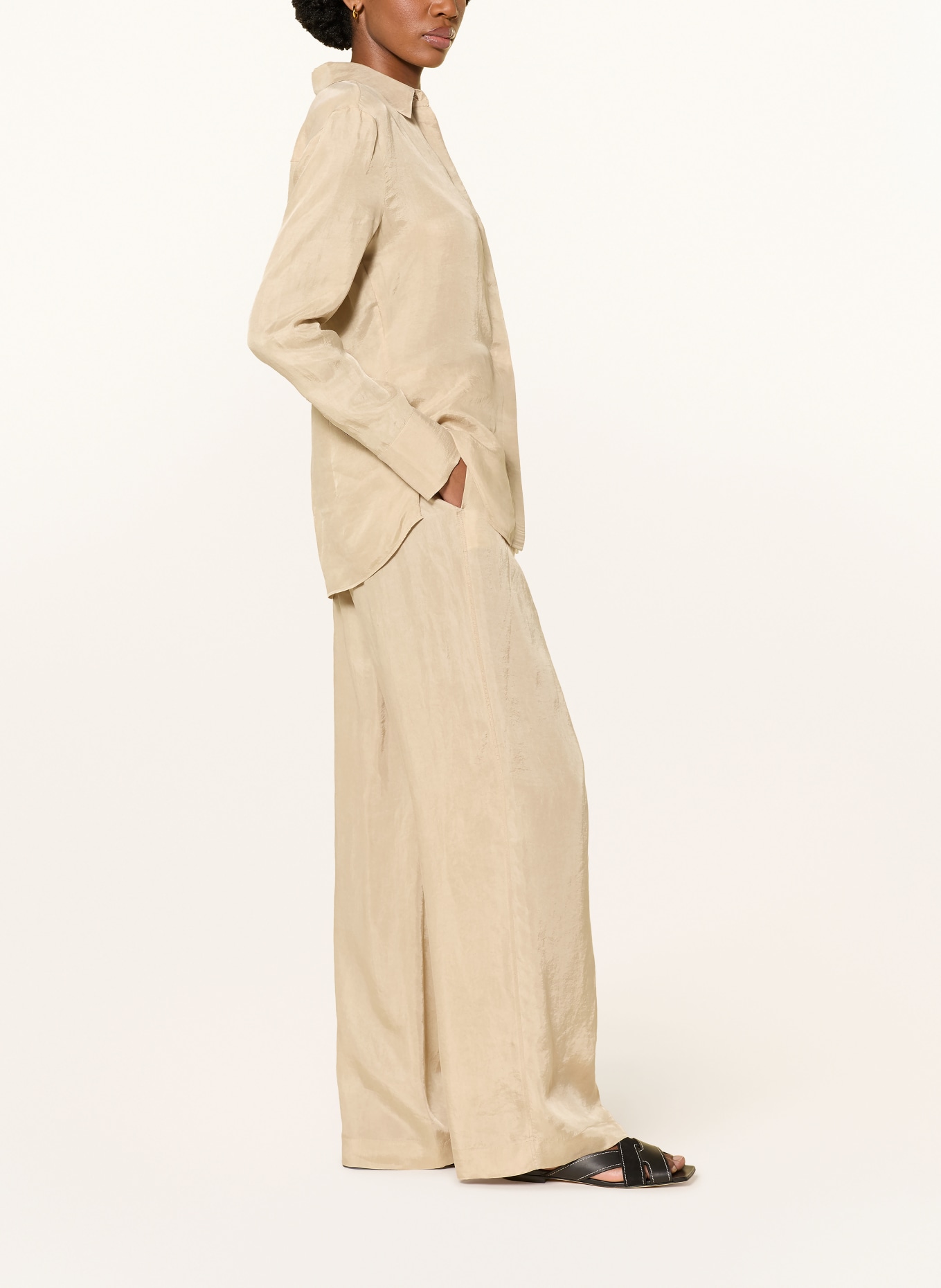 BOSS Marlenehose TAVATI: BEIGE