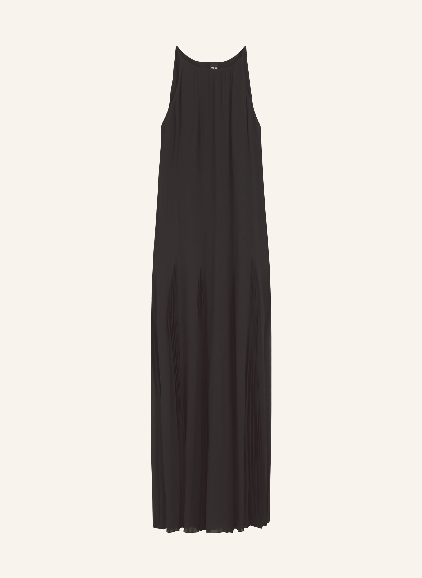 BOSS Sukienka DAVORA z plisami: CZARNY