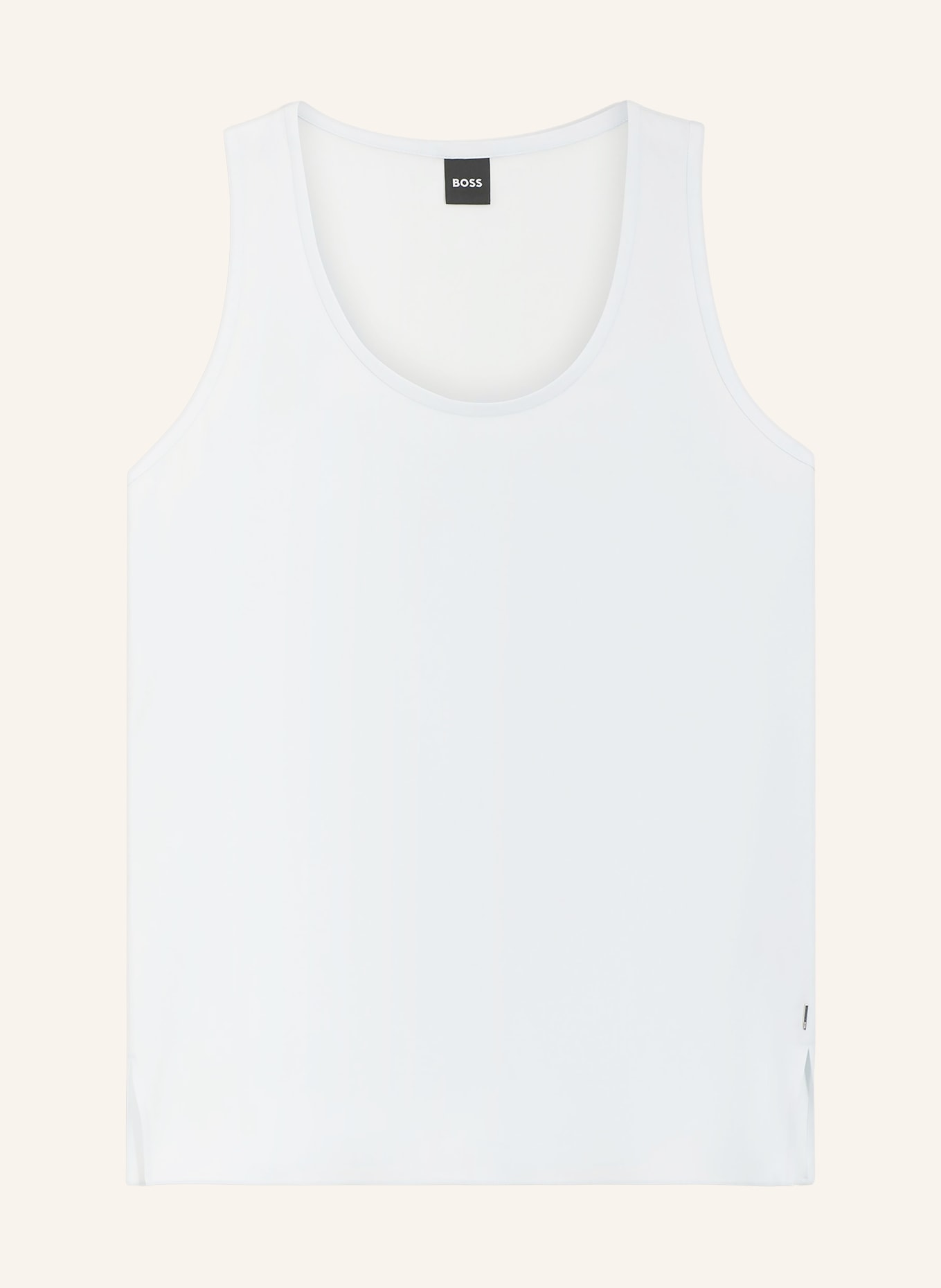 BOSS Seidentop BETTYNA: HELLBLAU