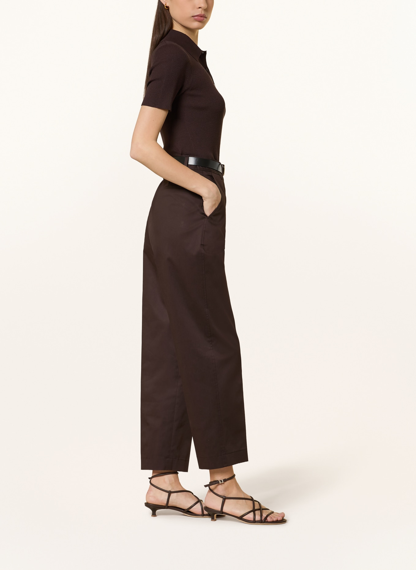 BOSS 7/8-Hose TECARINO: DUNKELBRAUN