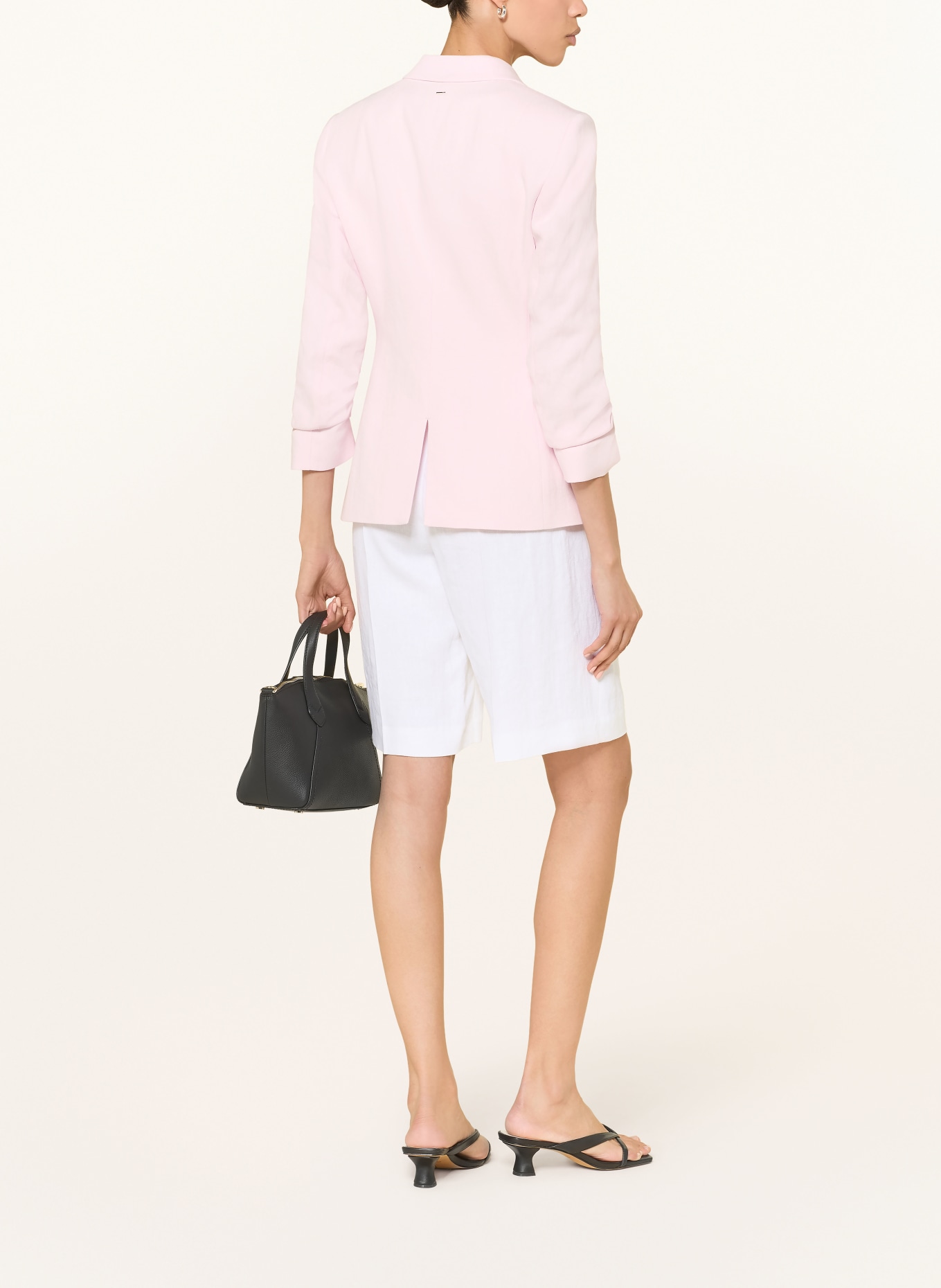 BOSS Blazer JIA mit Leinen und 3/4-Arm: HELLROSA