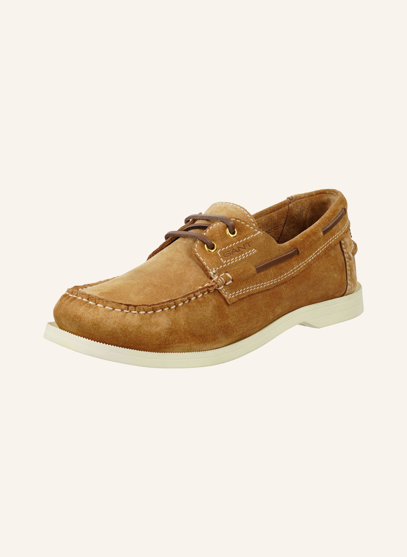 GANT Bootschoenen YARDPORT: COGNAC / BRUIN / WIT