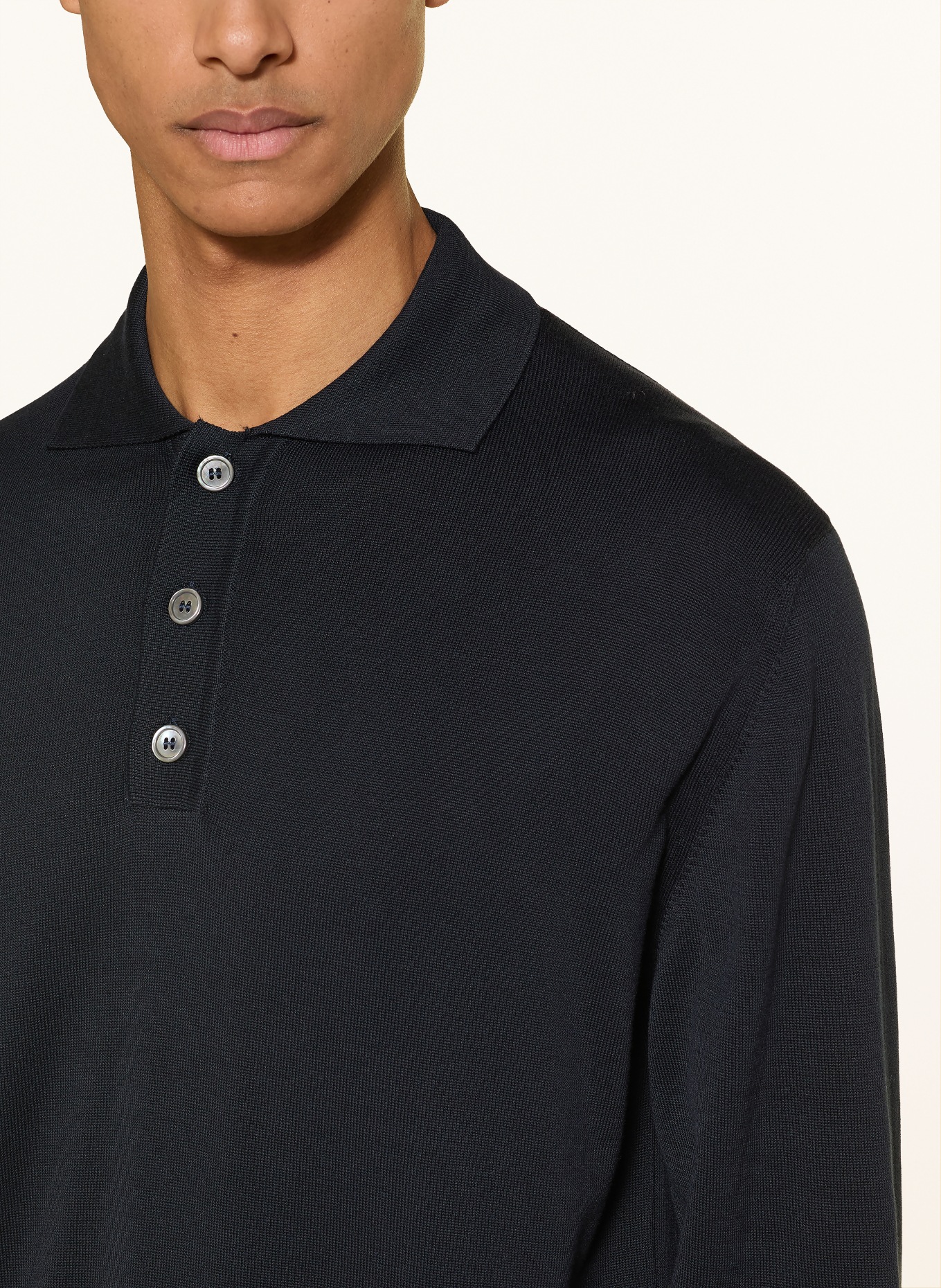 DANIELE FIESOLI Polo en maille GIZA: NOIR