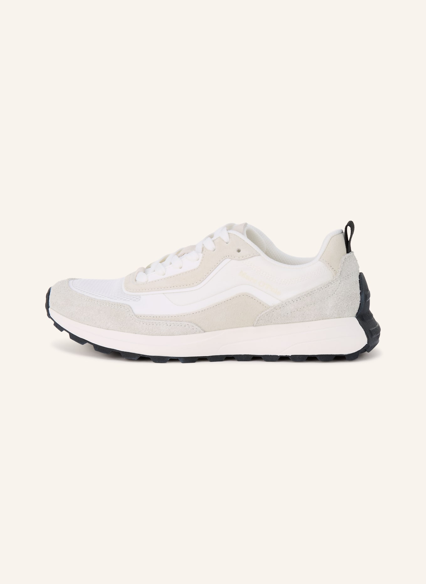 Marc O'Polo Sneaker: LICHTGRIJS / WIT