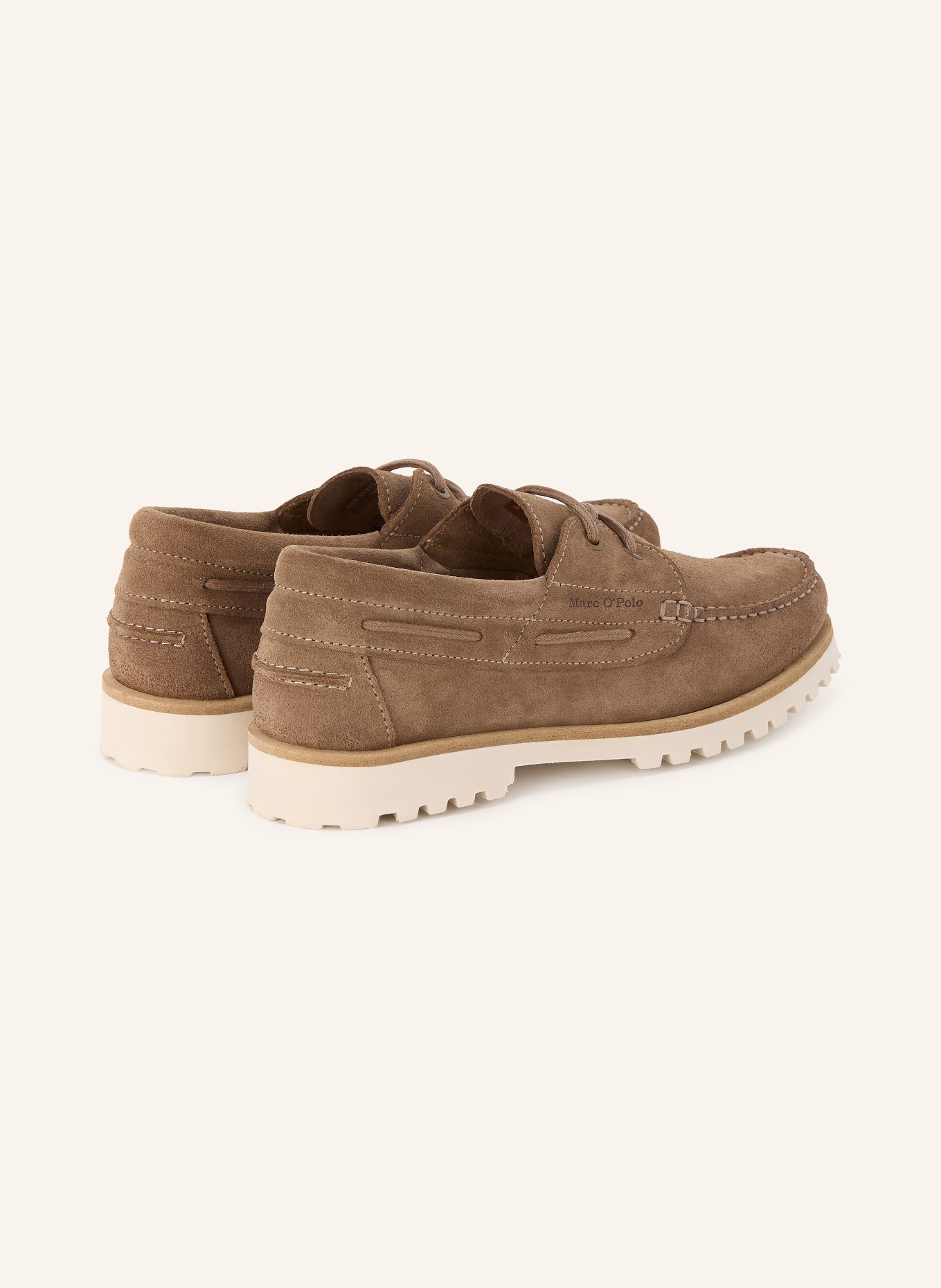 Marc O'Polo Chaussures bateau LEVI: TAUPE