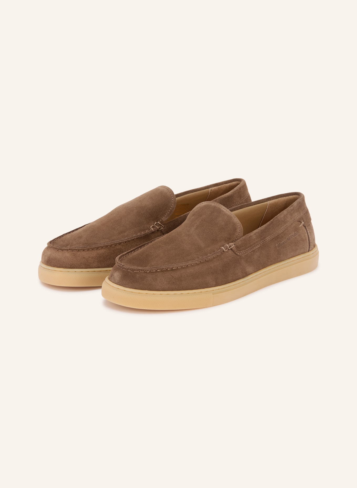 Marc O'Polo Slipper KARO: TAUPE
