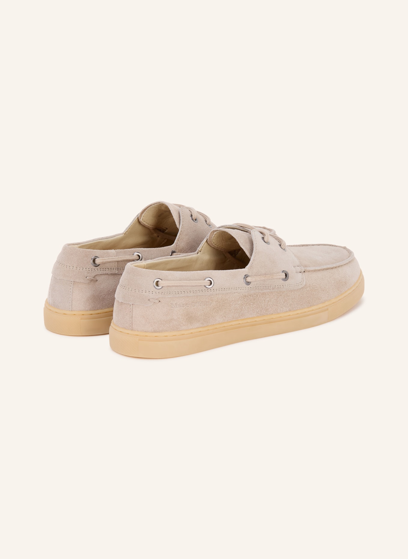 Marc O'Polo Bootsschuhe KARO: HELLBRAUN