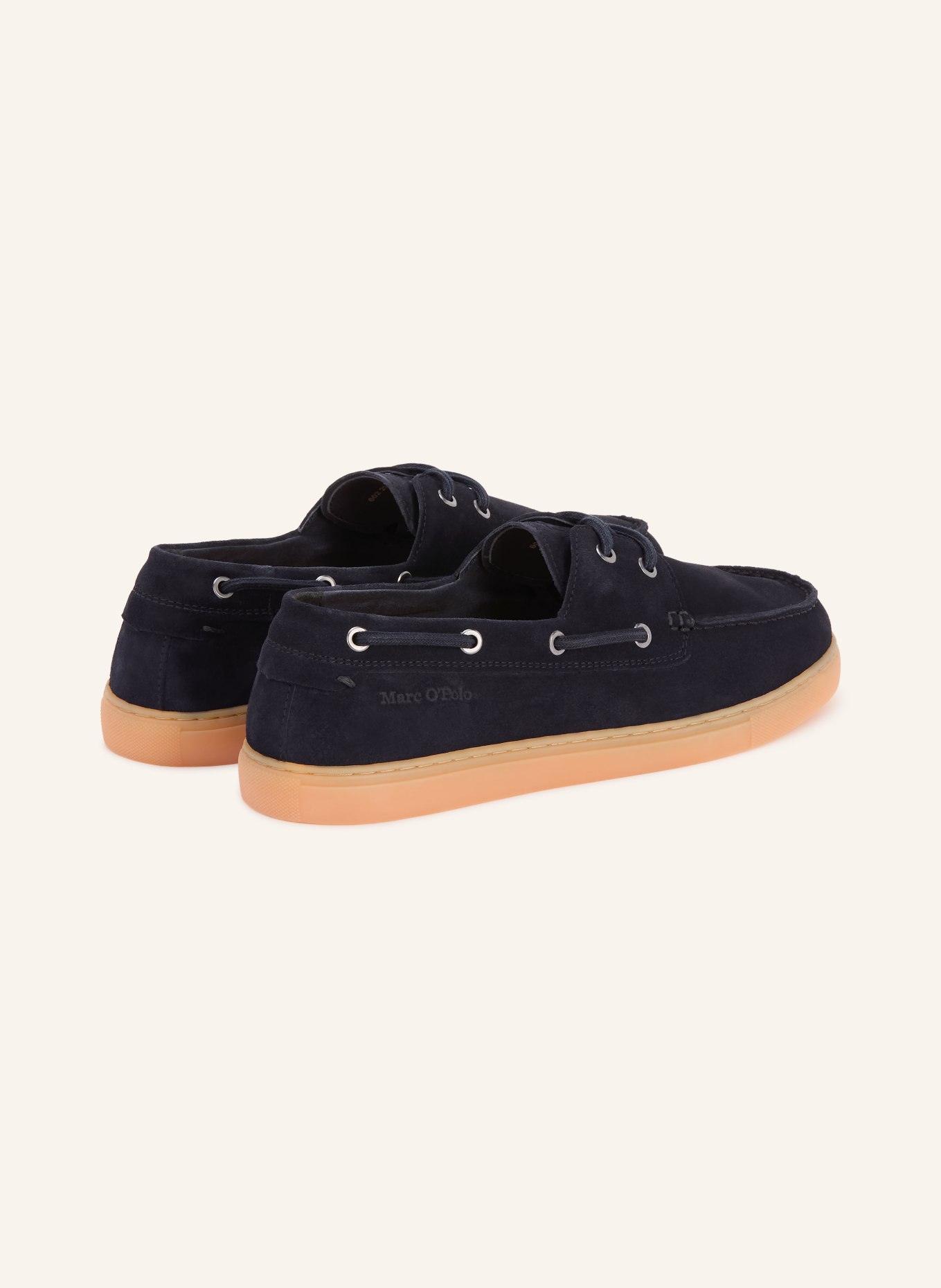 Marc O'Polo Chaussures bateau KARO: BLEU FONCÉ