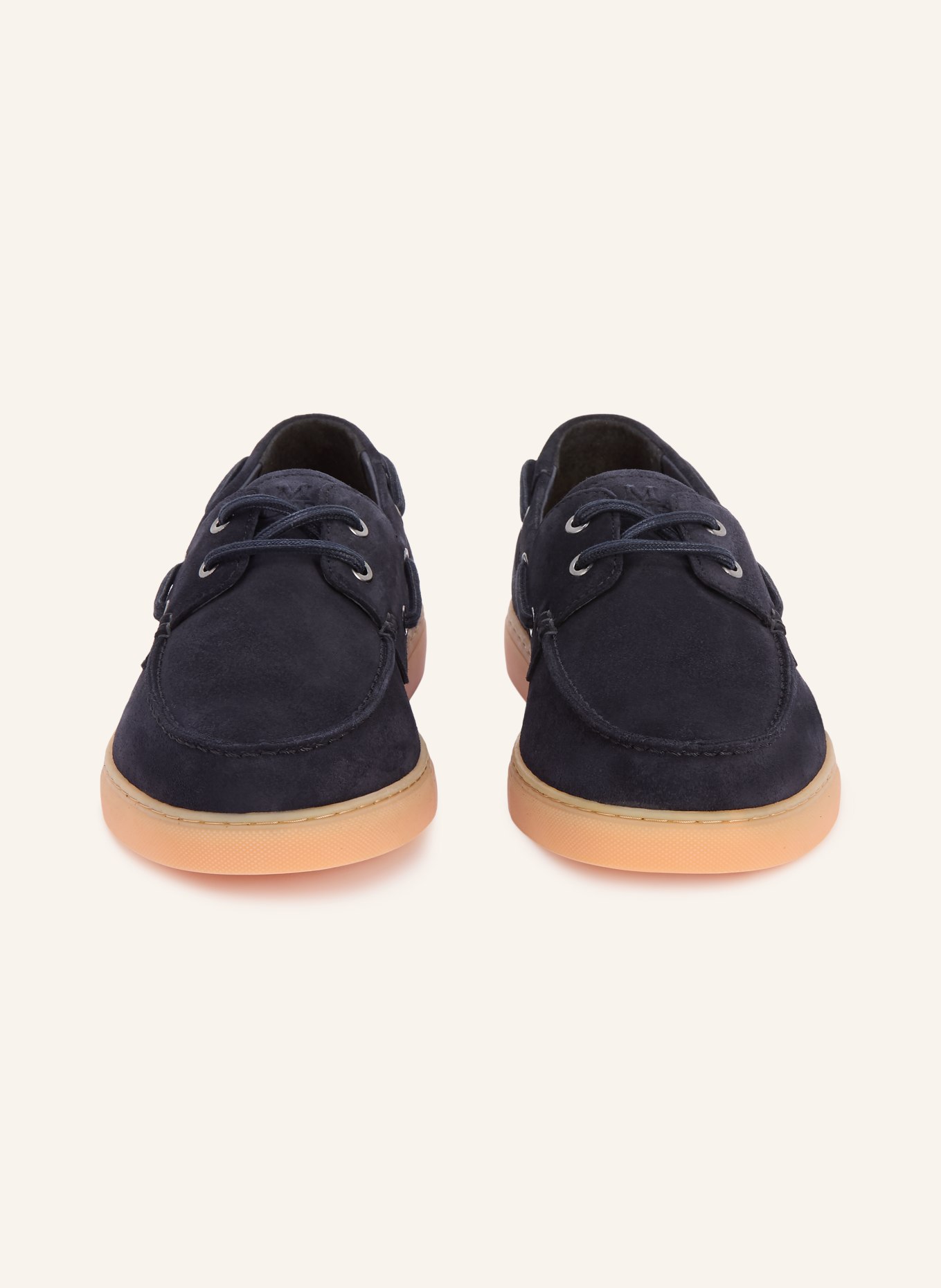Marc O'Polo Chaussures bateau KARO: BLEU FONCÉ
