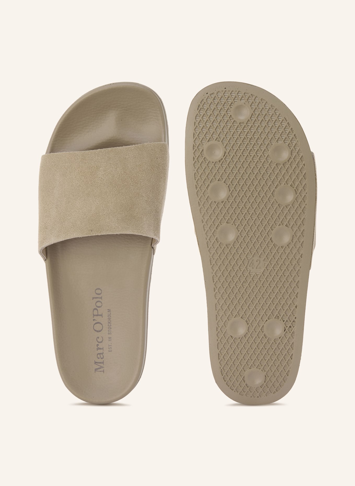 Marc O'Polo Pantoletten ERIC: CAMEL