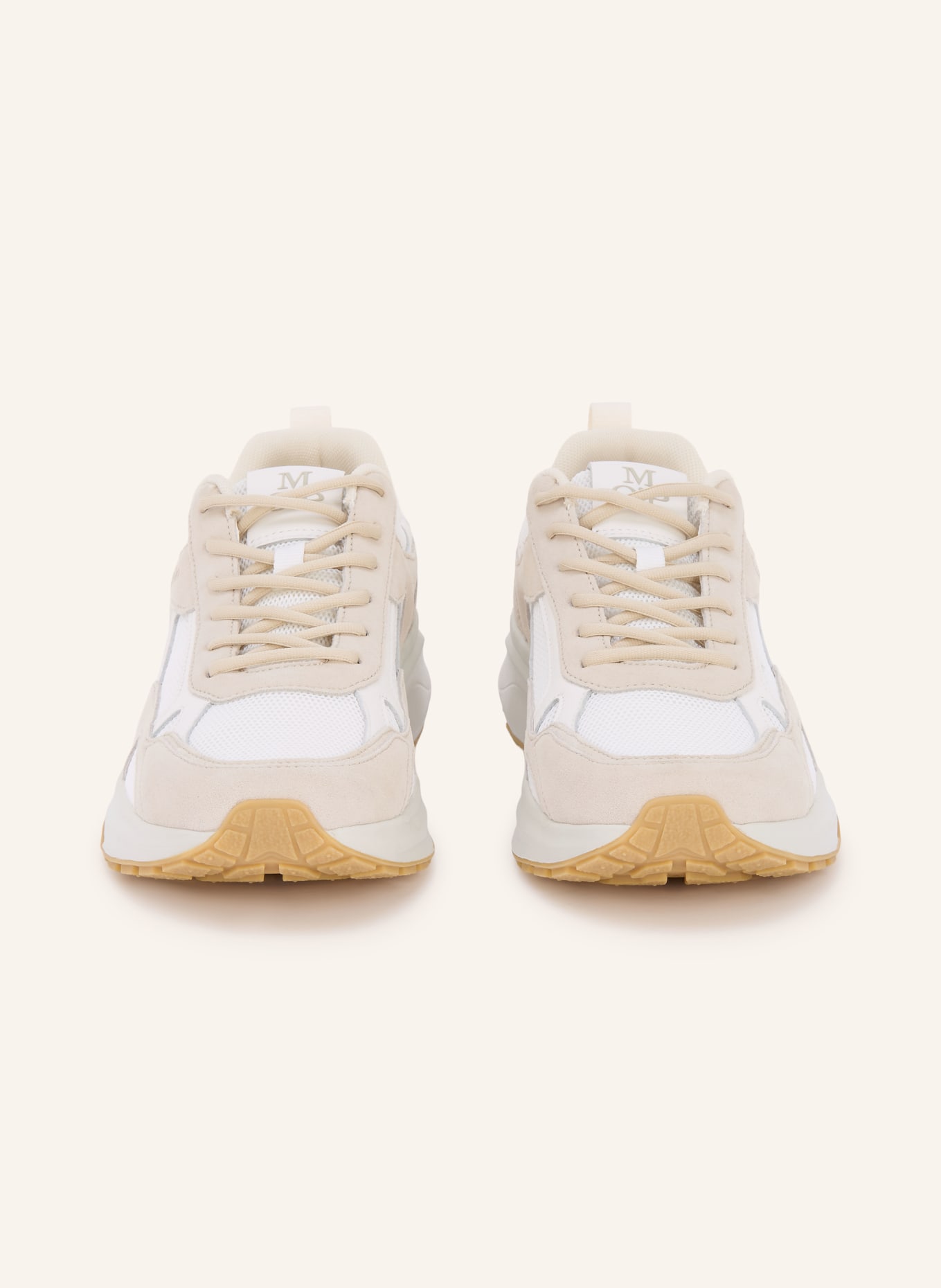 Marc O'Polo Sneaker LOUIS: WIT / LICHTGRIJS