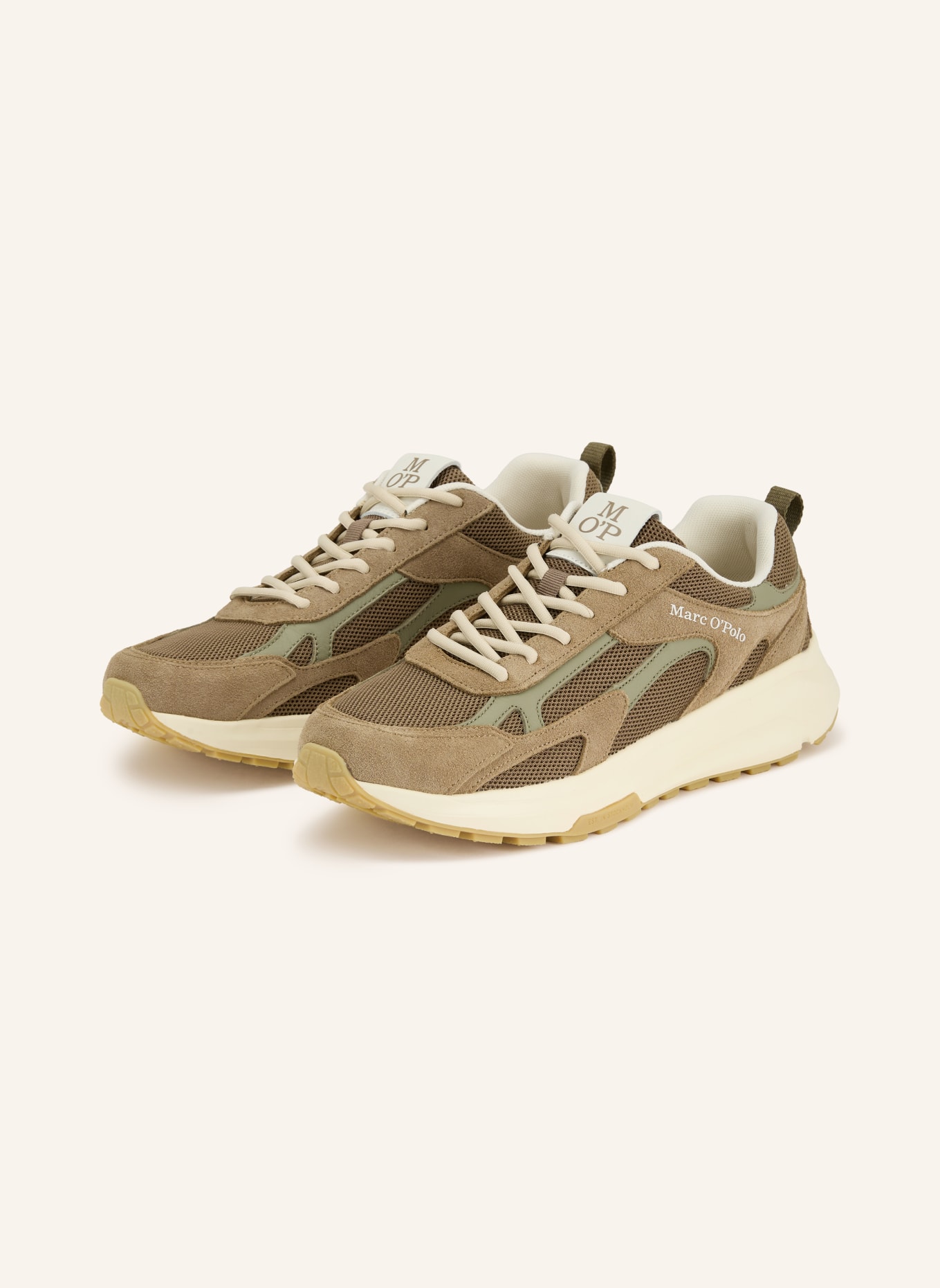 Marc O'Polo Sneaker LOUIS: KHAKI / BRAUN / OLIV