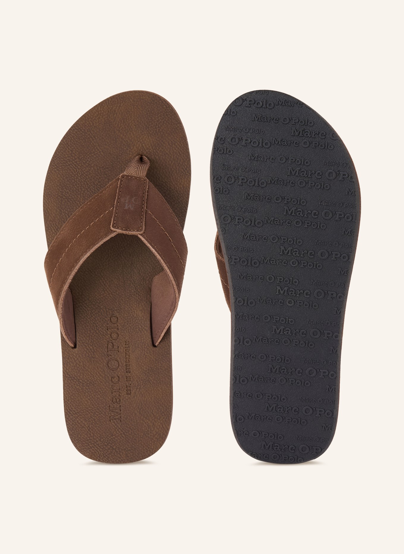 Marc O'Polo Zehentrenner PASQUALE: DUNKELBRAUN