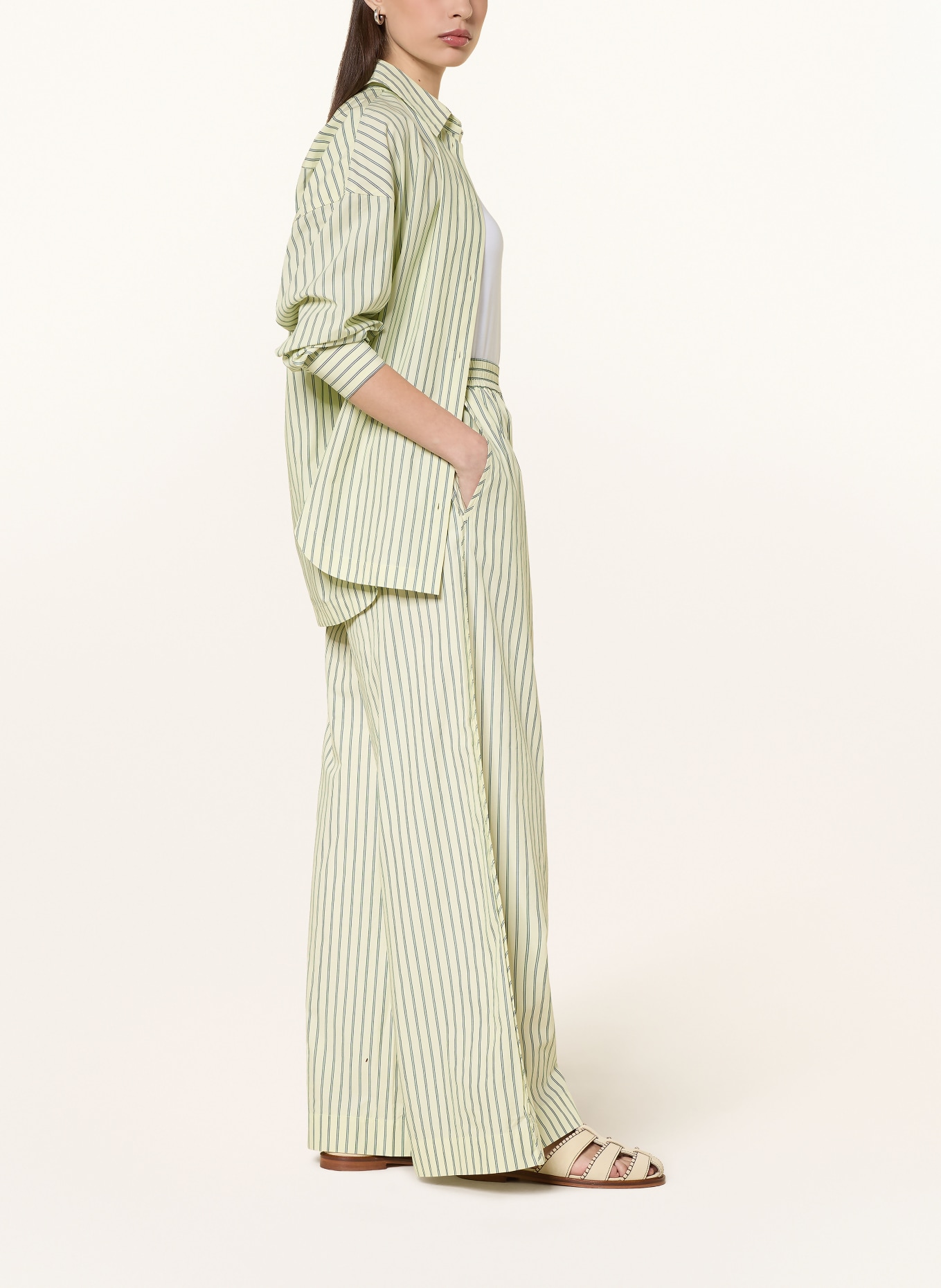 BOSS Hose TIPLYN: HELLGRÜN / DUNKELGRÜN