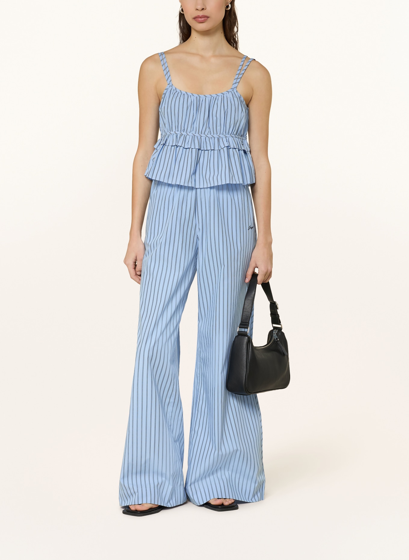 BOSS Hose TIPLYN: HELLBLAU / BLAU / WEISS