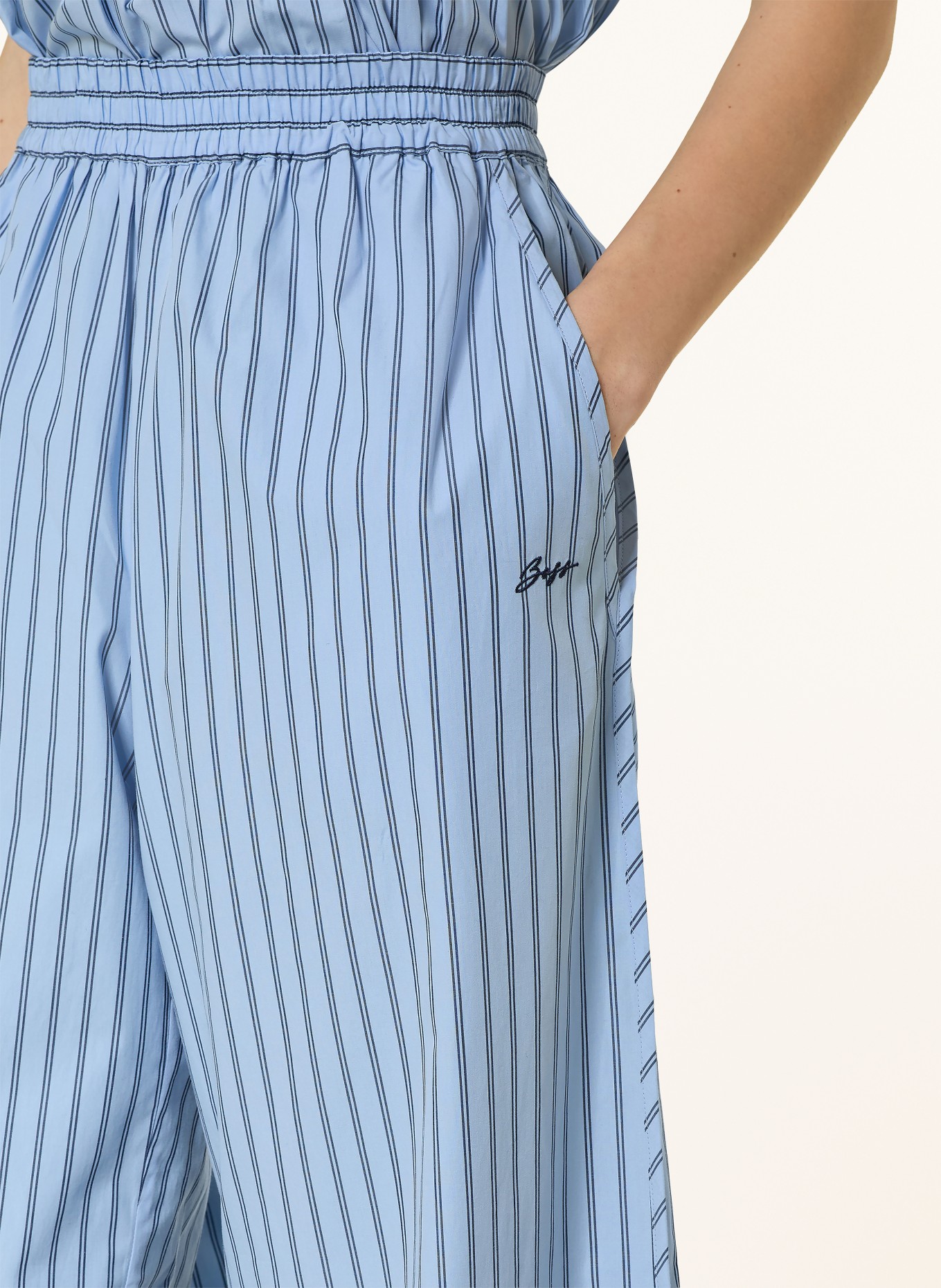 BOSS Hose TIPLYN: HELLBLAU / BLAU / WEISS