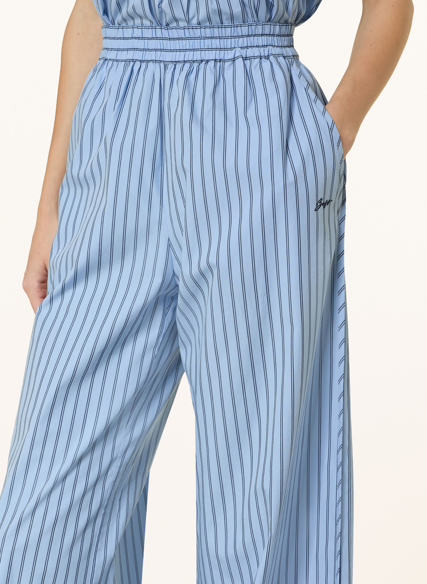 BOSS Hose TIPLYN: HELLBLAU / BLAU / WEISS