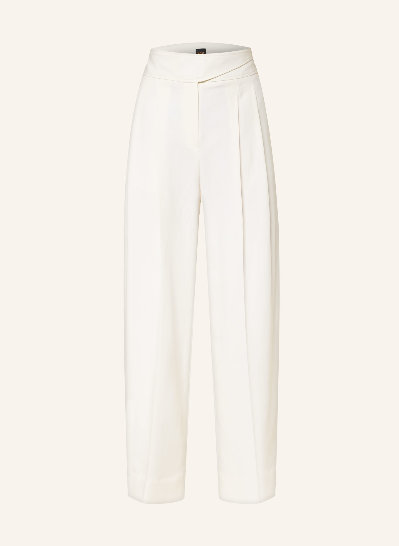 BOSS Marlene-broek TALILY: ECRU